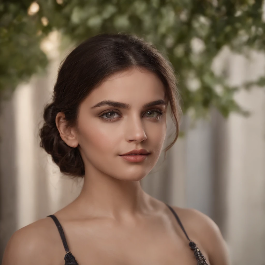 Hermosa mujer morena, 25-years old. (Plan general), (En la calle), (ropa de noche), pelo corto, Piel detallada y con lunares, abdomen, realistic photograph, Cinematographer, (Cintura perfecta), (pechos normales), obra-prima, realista, realismo, rendering, alto contraste, Digital Art Realistic Photography Trend on Artstation 8k HD Realistic Detailed High Definition, detallado, textura de la piel, hiper detallado, Textura de piel realista, (fondo, Madrid de noche), mejor calidad, ultra-high-resolution, (Fotografíarrealista: 1.4),, high resolusion, detallado, Raw Photography, afilado, by lee jeffries nikon d850 film stock photography 4 kodak portra 400 camera f1.6 lenses Rich colors Hyper-realistic texture Unrealengine dramatic lighting trend on ArtStation Cinestill 800,