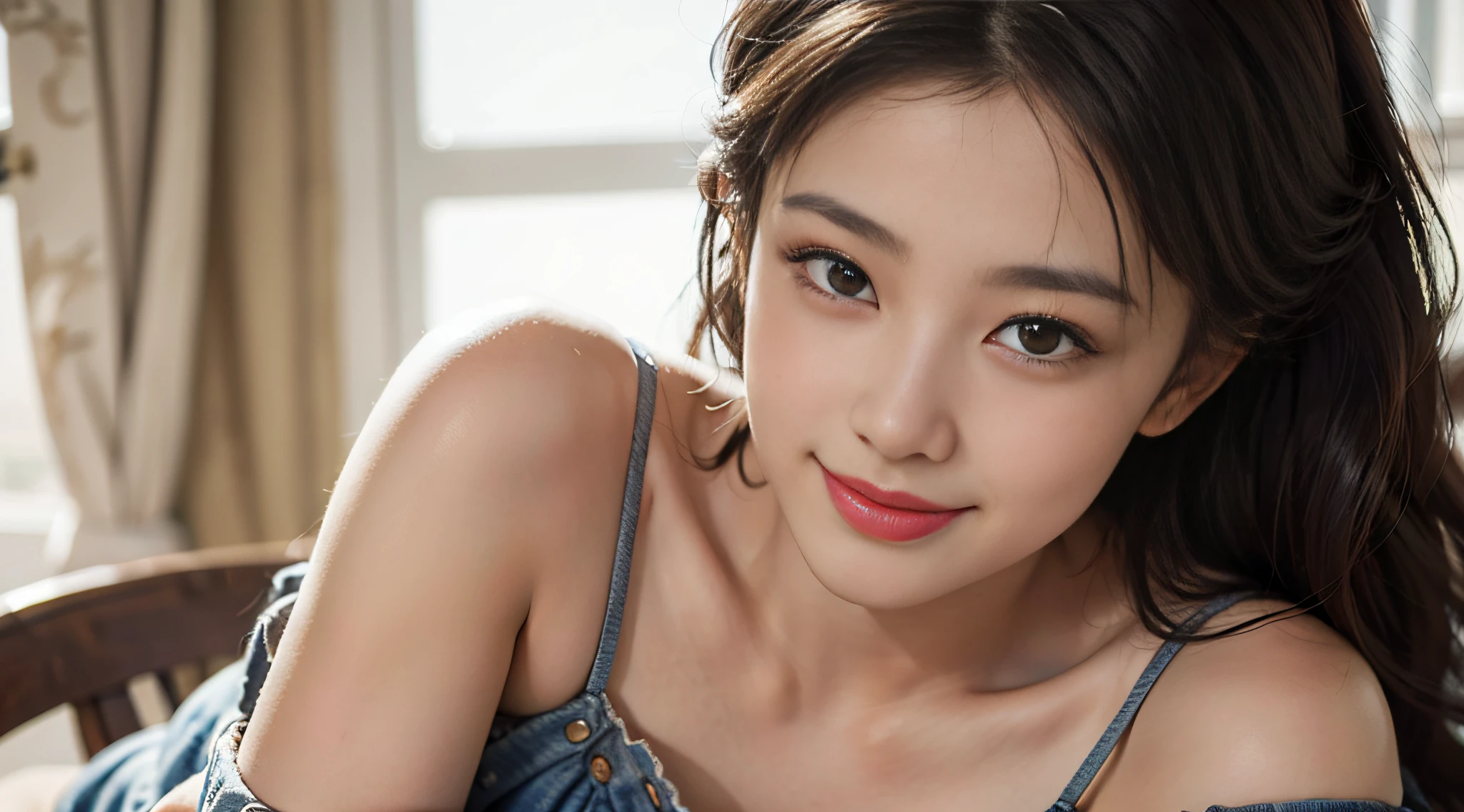 (yinchuan:1.5), a closeup, masterpiece, top-quality, Raw foto, Photorealsitic, faces, unbelievable Ridiculous, beautiful a girl, cute little, shorth hair, depth of fields, hight resolution, ultra-detailliert, short blonde hair、finely detail, ighly detailed, extremely detailed eye and face, Sharp pupils, Realistic pupils, foco nítido, Cinematic lighting、A smile