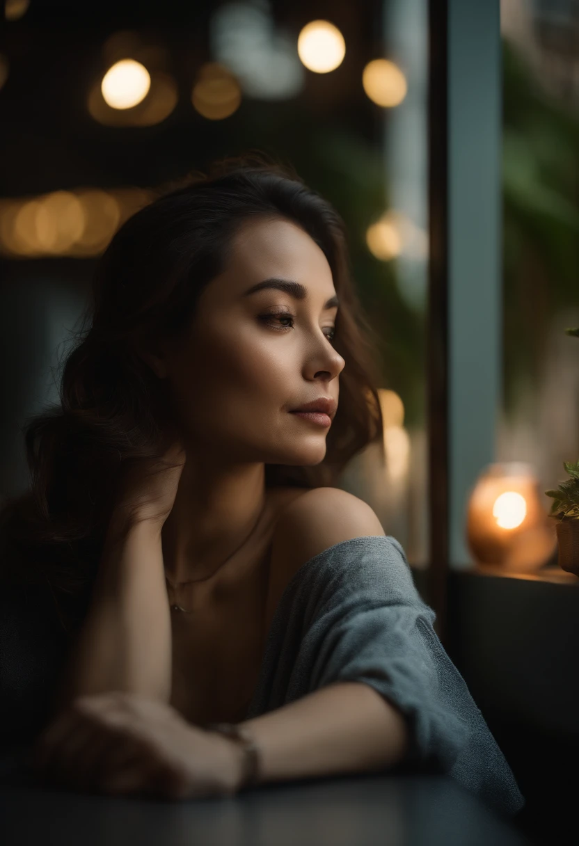 um hansohee sentado em um banco no parque, luzes noturnas, Luzes da cidade, luar, Noite4k, Fujifilm XT3, 8k, Maximum result, fotografado em um Kodak, fotografia premiada, (ultra realistic:1.5), (best quality:1.5), fotorrealista, Textura detalhada da pele, master part, (fotorrealista:1.4), Foto RAW, sombreamento perfeito, realismo, fotografia,textura detalhada do rosto, Detailed texture of the lips, detalhe orelha, Detalhe Olho, profundidade de campo, black