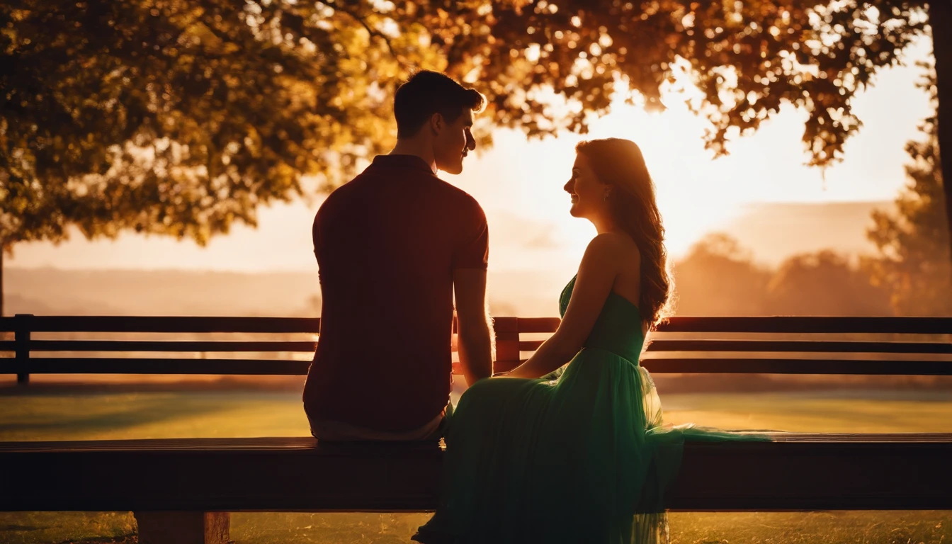 High school couple