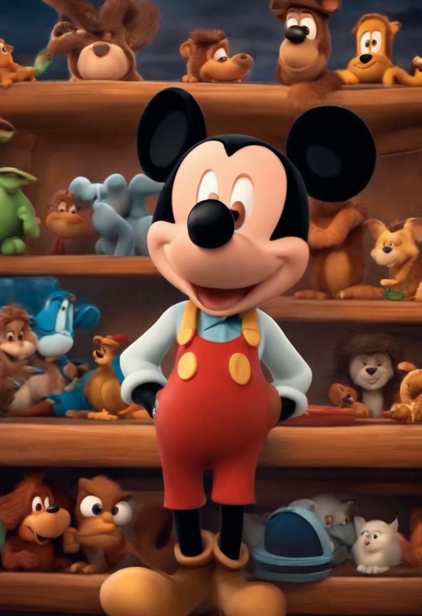 Homem no estilo Disney Pixar, alta qualidade, melhor qualidade