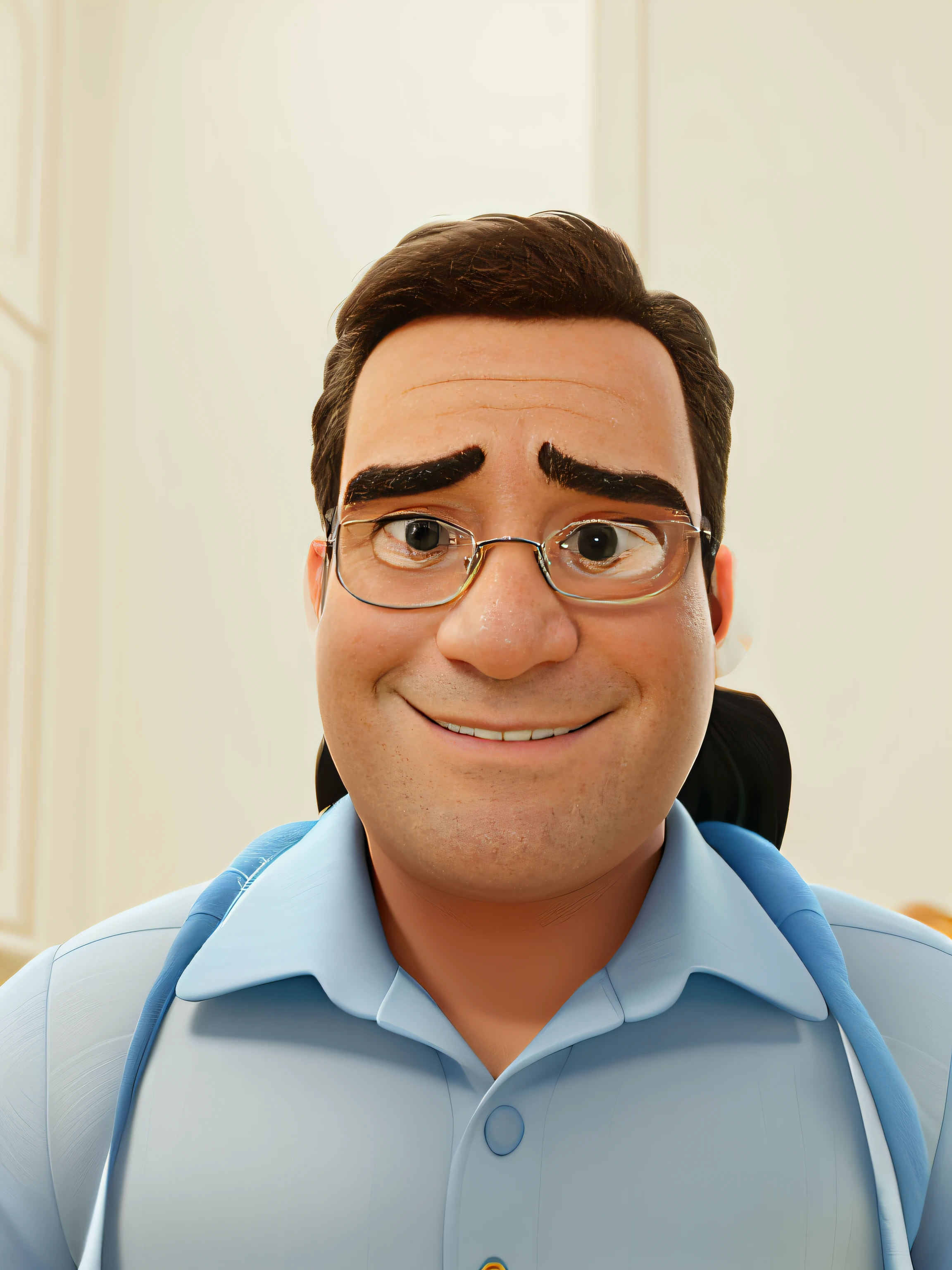 Um homem estilo disney pixar alta qualidade, melhor qualidade