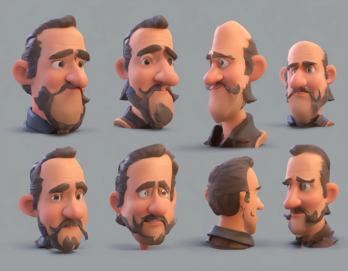 Douglass Head Animated Character