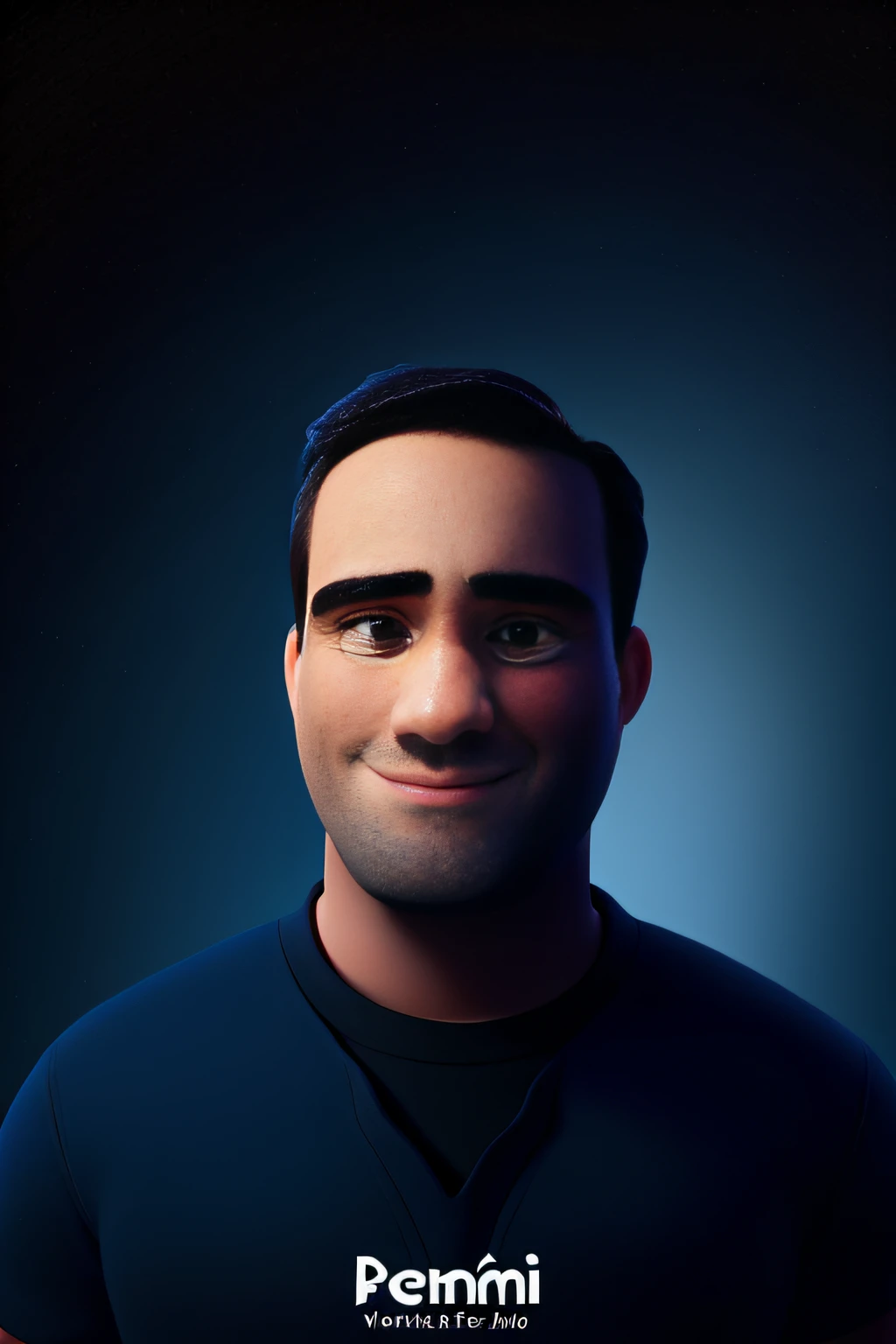 Um homem branco estilo disney pixar, alta qualidade, melhor qualidade