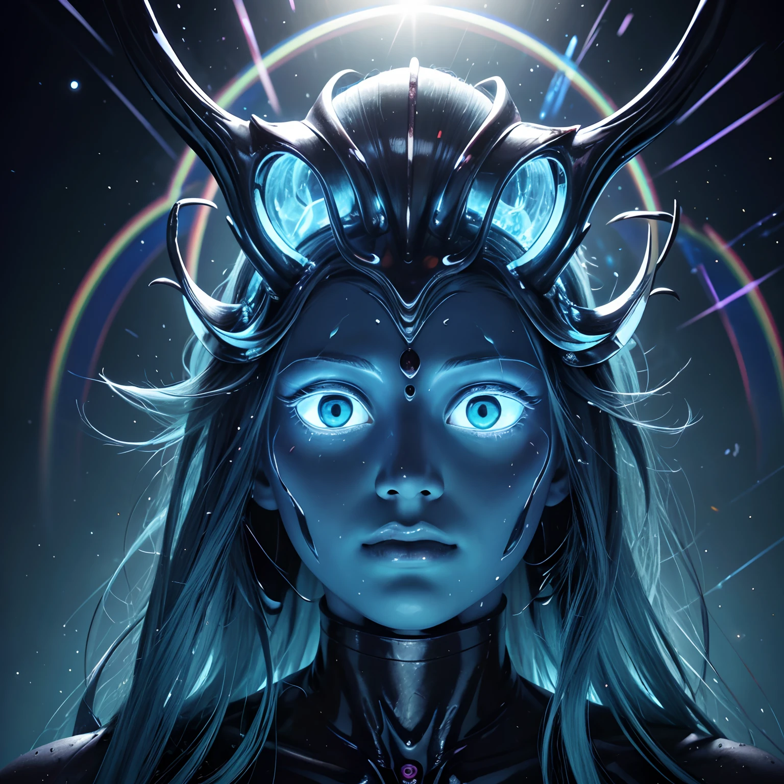 {NEO GOD}{an alien}{Chemicals}{Deities}{vhorrified}{Deities々Right}{Beautiful shape}{an oil painting}{hight resolution}{devastated}{Buddha}{Rainbow flesh}{Ultimate form}{Another dimension}{kosmos}{mistic}masterpiece , best quality , ultra-detailed