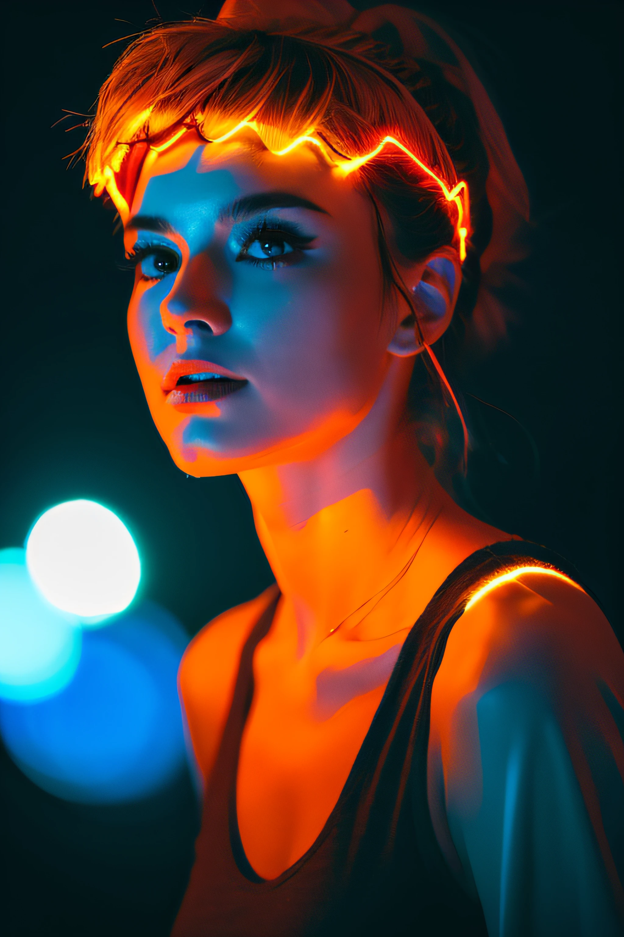 Full color Photogram,teen girl ,Light Painting, forced perspective,motion blur,Photo Taken With Provia, Energetic Dadaism, Spiritual Resonance, Microfilm, translucence, opalescence , by Rodchenko