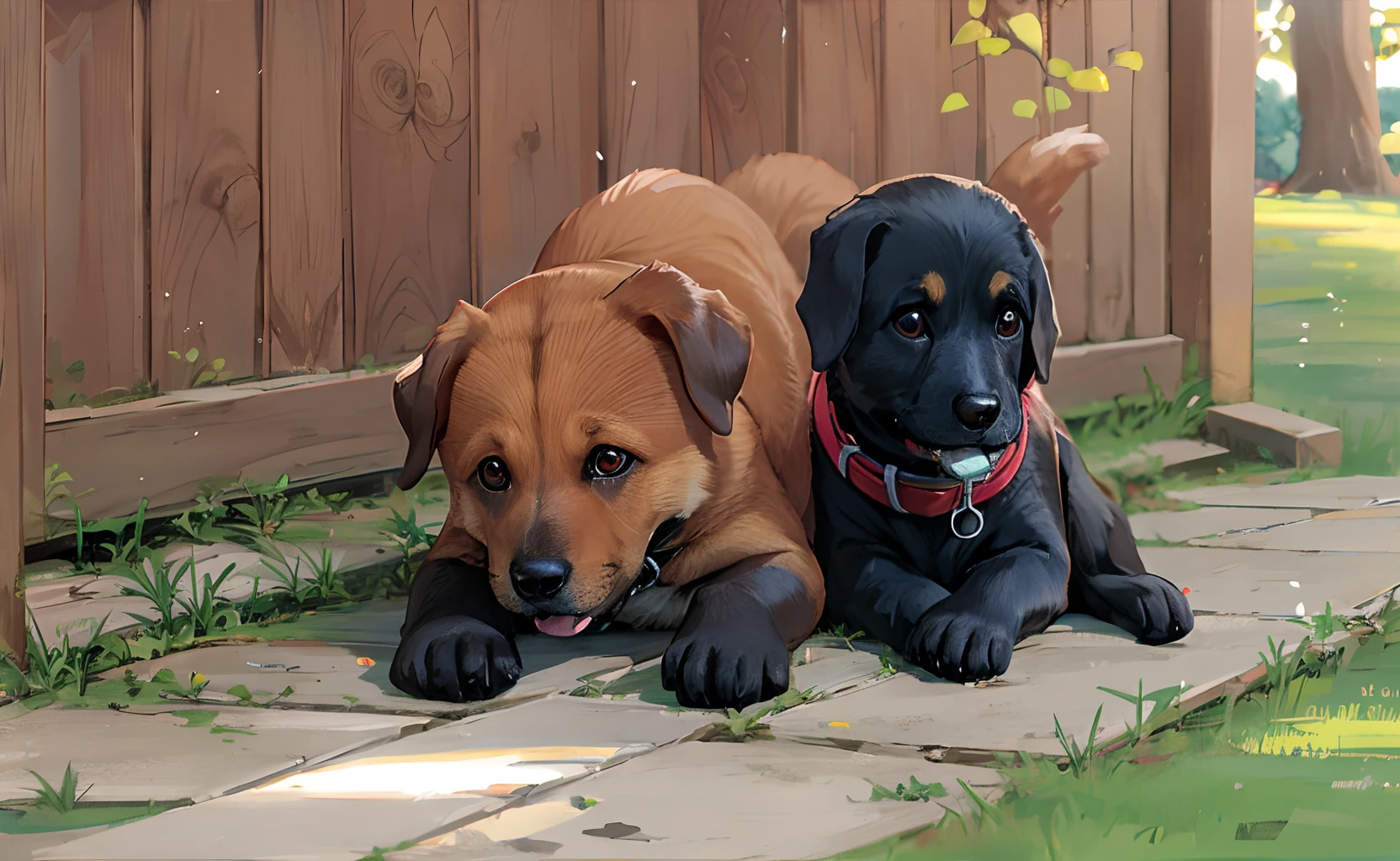 Cute dog,Labrador,There can be 1-2 dogs there,Outdoor Scene --auto --s2