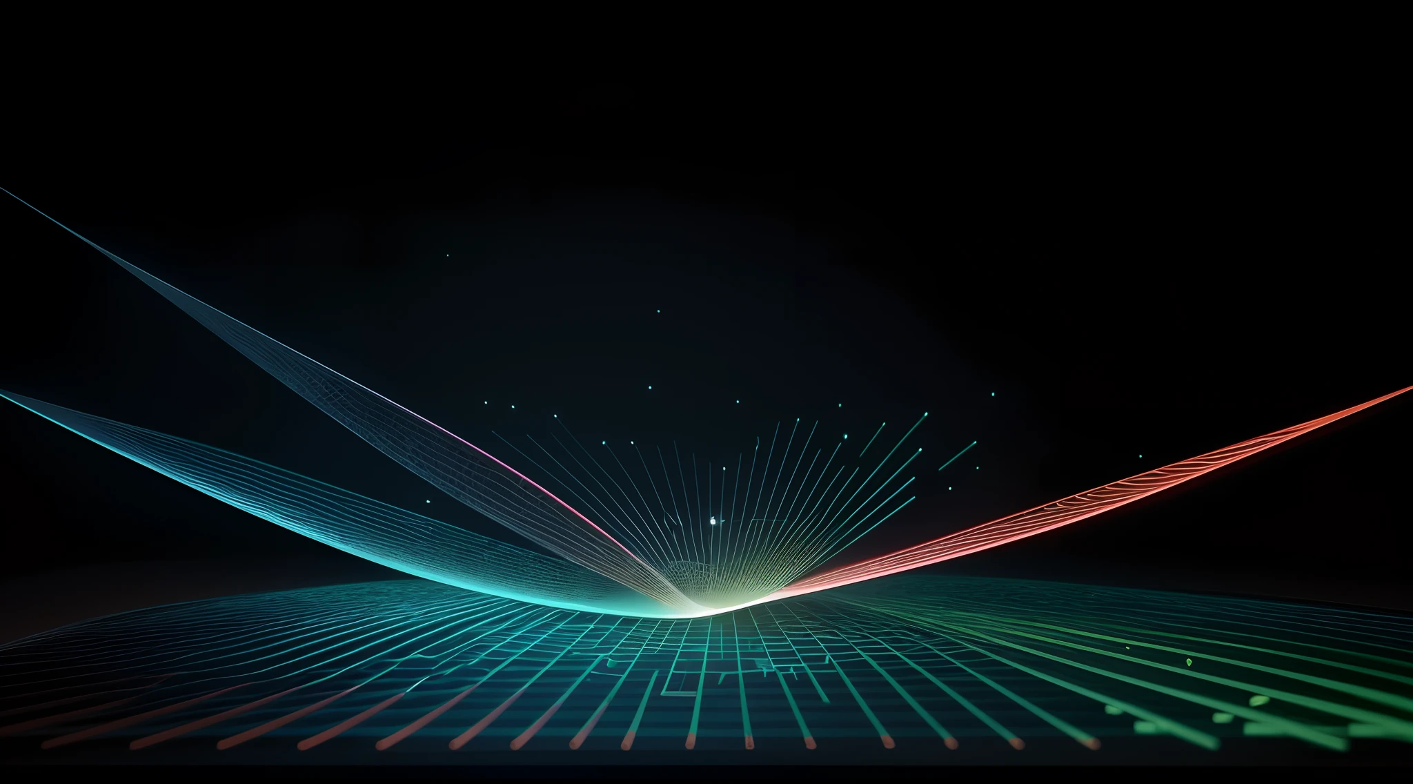 Engaging 3D visualization featuring stunning graphs、glinting