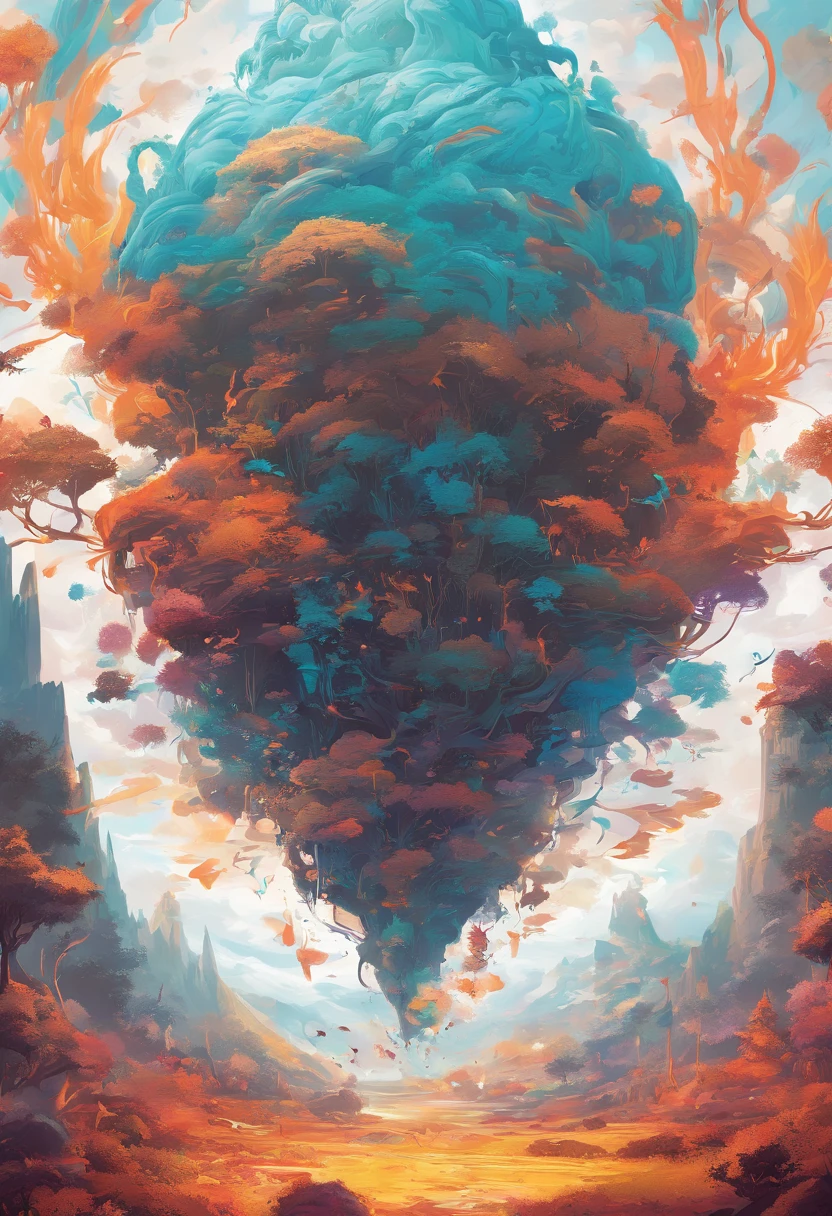 Splash art, A TEA logo, WATER SURROUNDING, ((white background)), , epic Instagram, artstation, splash style of colorful paint, contour, hyperdetailed intricately detailed , unreal engine, fantastical, intricate detail, splash screen, complementary colors, fantasy concept art, 8k resolution, deviantart masterpiece, oil painting, heavy strokes, paint dripping, splash arts