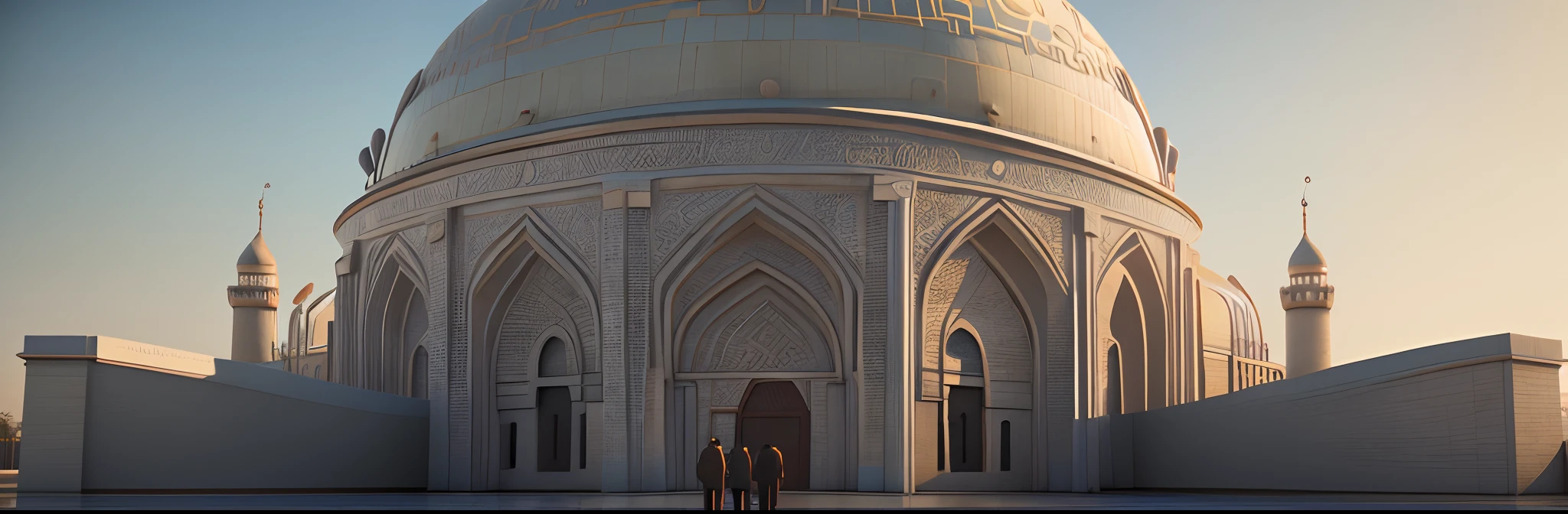 Disney pixar movie poster, named "WAHIDIN", man with palestine flag and many people , mosque al aqsho , 3D animation
