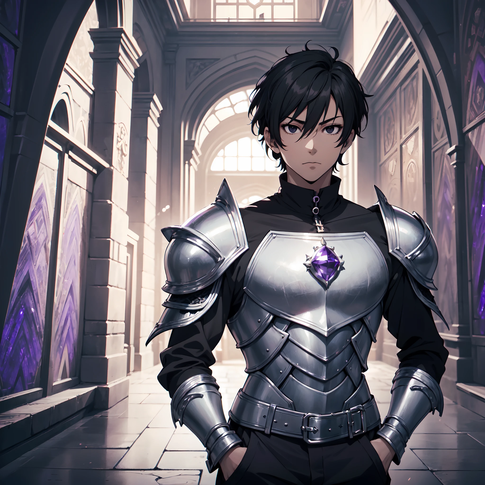 128K Ultra High Definition,
128K Ultra High Quality,
128K Ultra High Resolution,
Best Definition,
Best Quality,
Best Resolution,
Perfectly Detailed,
Perfectly Designed,
Extremely Detailed,
Extremely Designed,
Hyper Detailed,
Hyper Definition,
Hyper Quality,
Hyper Resolution,
Masterpiece,
(((Anime))),
Body Shot,
(((Boy))),
Handsome,
Muscular Body,
(((Black Short Hair))),
(((Black Eyes))),
(((Hyper Detailed & Perfectly Designed With Ultra High Quality Amethyst Warlord Armor))),
(((Inside Of Medieval Royal Palace Background Scenery))),