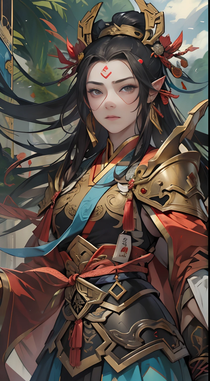 Yuan Jie and the others were helpless against Li Gu's terrifying power, Enfim, Lingshan Group won the victory, Sin embargo, The representative of the Divine Beast Alliance stepped forward, Ask for mercy for Yuan Jie and others, And promised not to retaliate against the Lingshan Group, There was a hint of pleading and concern in their expressions, , 32K, Best quality, Masterpiece, Super detail, High details,