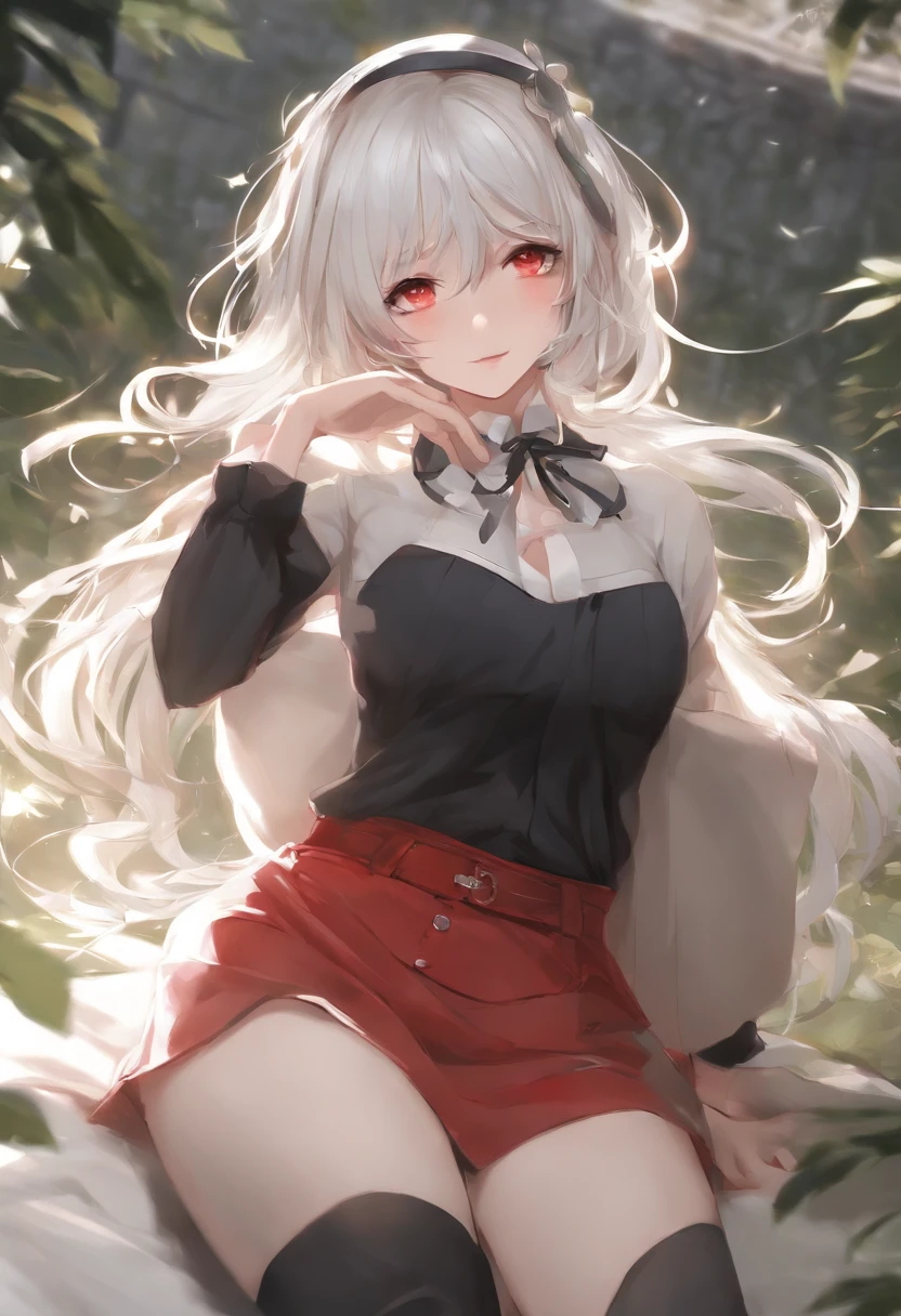 One person cute Inubashiri Momiji Petite breasts are slightly larger The legs are very thin The background is inside the autumn forest in Japan (((Clothing T-Shirts))) Place your hands behind your head. Spread your legs Embarrassed face