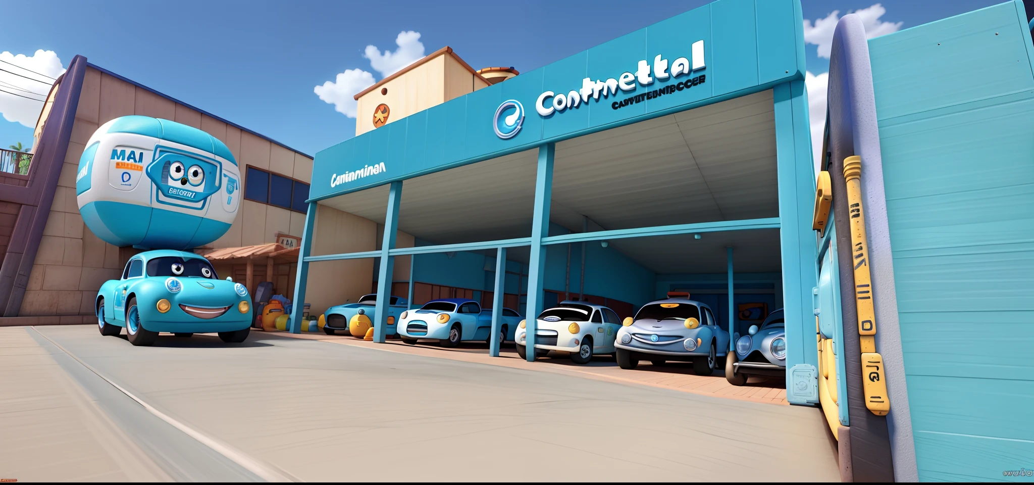 Continental Disney Pixar Style Vehicles, alta qualidade e melhor qualidade