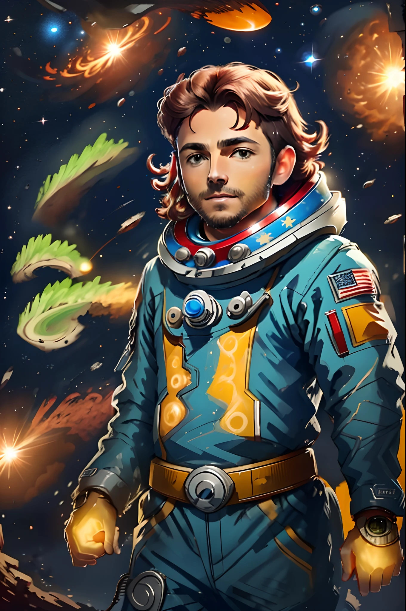 Astronauta com asas