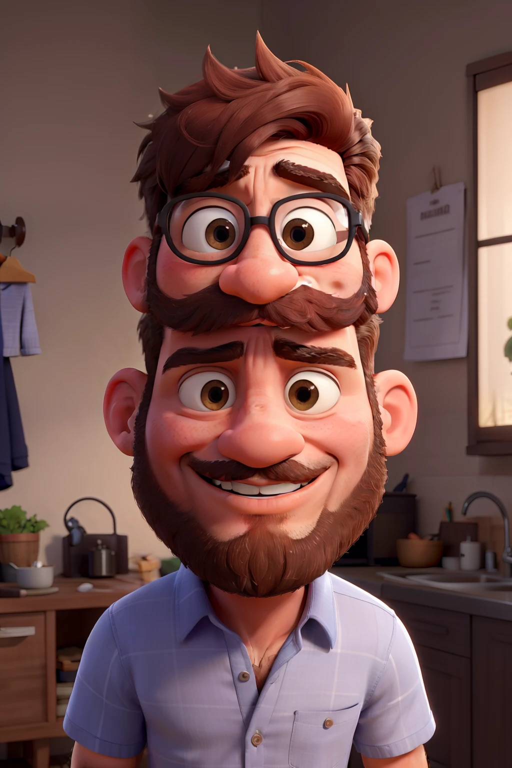 Homem estatura mediana Barba rala usando camisa branca, cabelo castanho claro e olhos castanhos claro