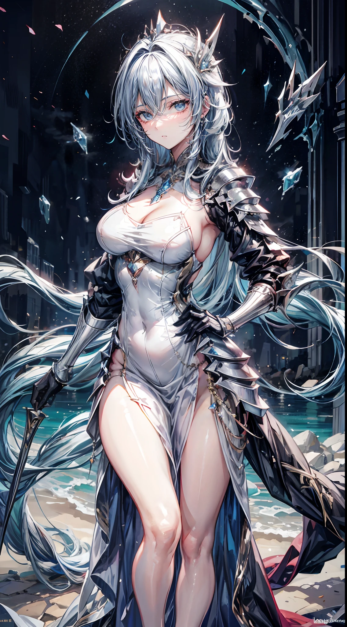 Lady Knight，icey，Long face，Long face，Long face shape