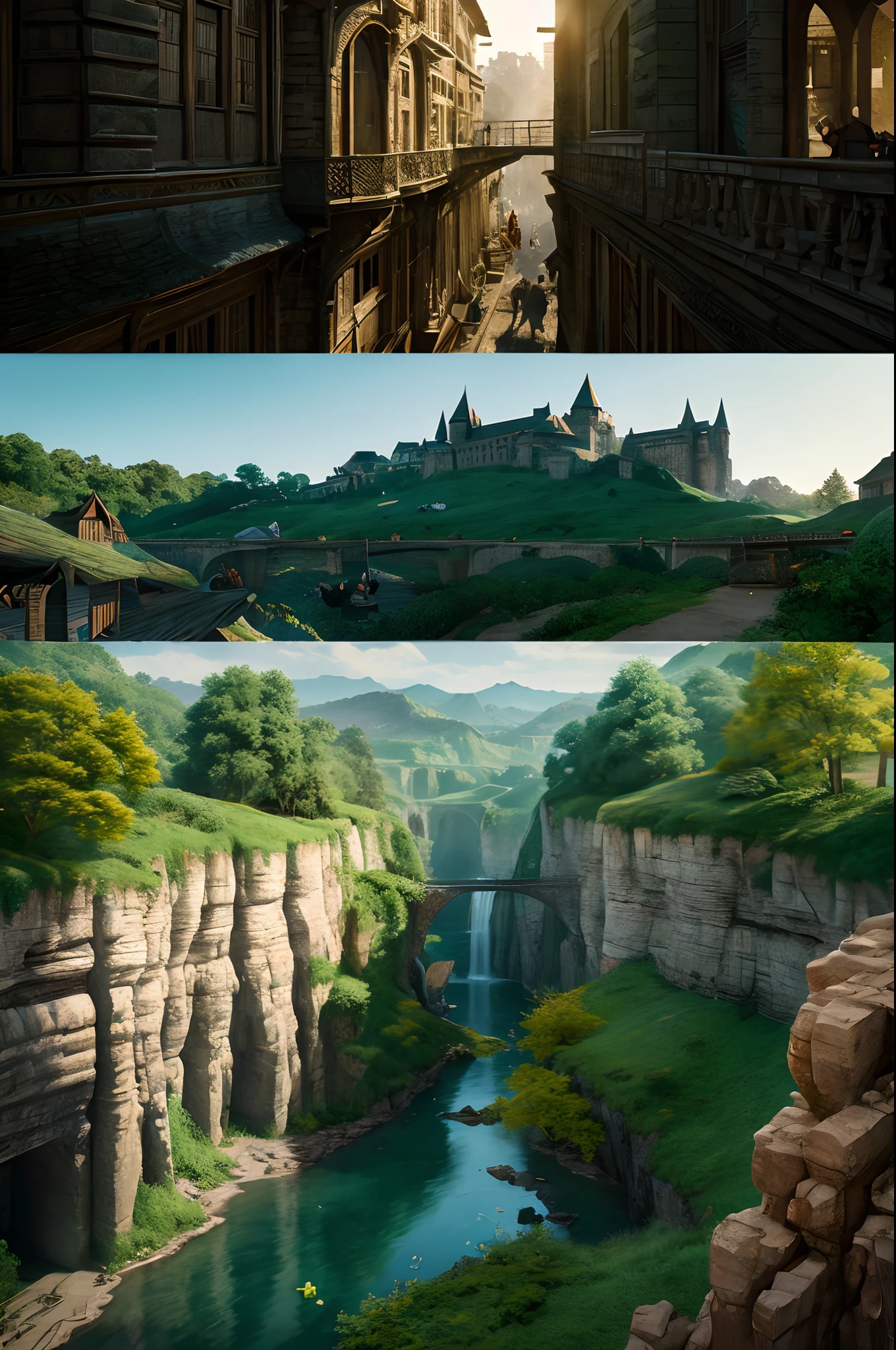 8K,Model Chute Style、(the Extremely Detailed CG Unity 8K Wallpapers)、full-shot body photo of the most beautiful artwork in the world、English Medieval Witches、Green Valley、Pearl skin、Golden crown、Diamonds、Medieval architecture、Edbrink、Ateigairan、Studio Ghibli、Jeremy Mann、Greg Munchez、Antonio Moro、Trending on ArtStation、Trending in CGSighbour、 Dense and、Up to detail、Sharp focus、Dramatic and photorealistic painting art by Midjourney and Greg Rutkowski