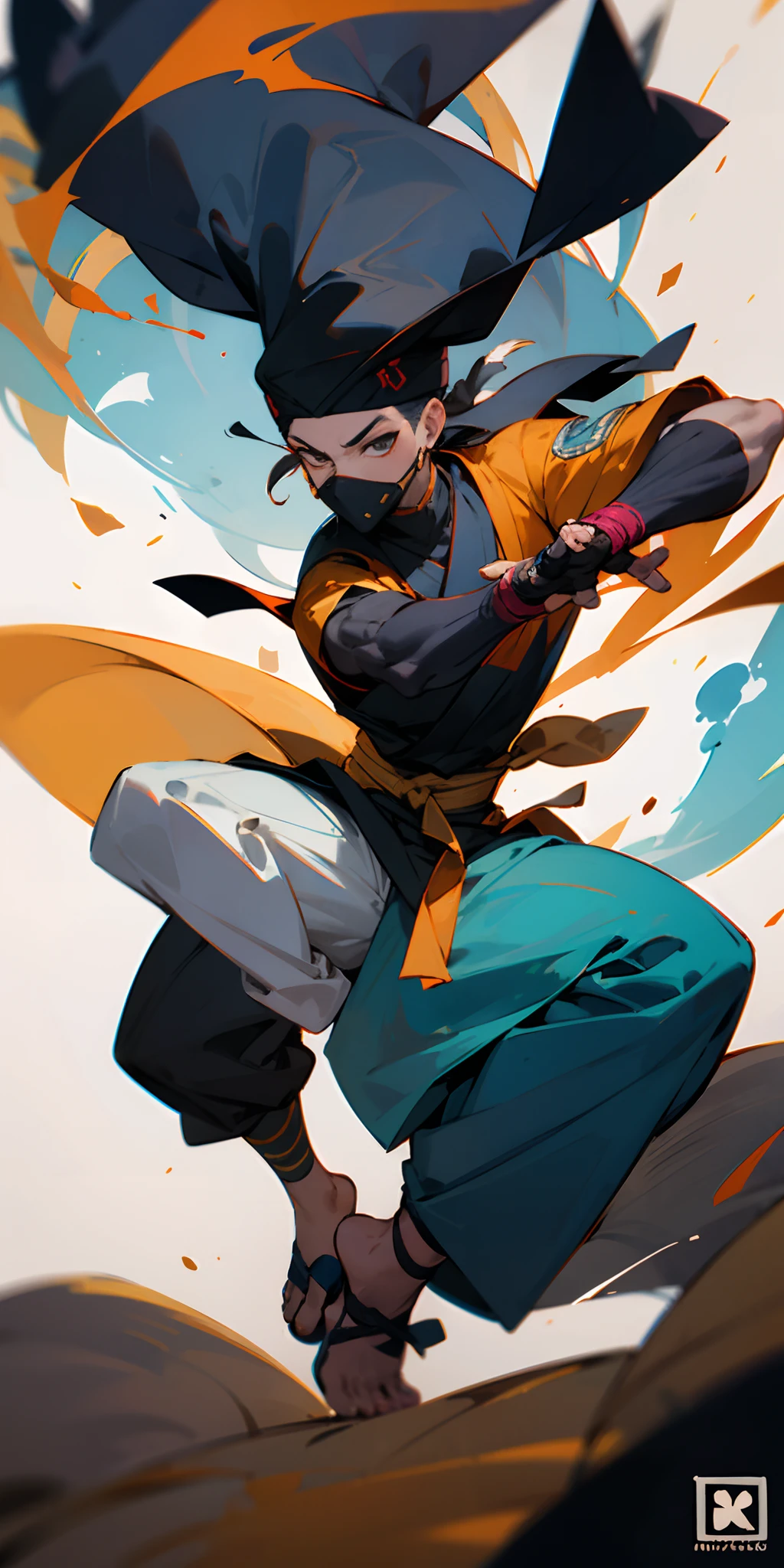 2 Indian, Guy, Hip Hop, Ninja