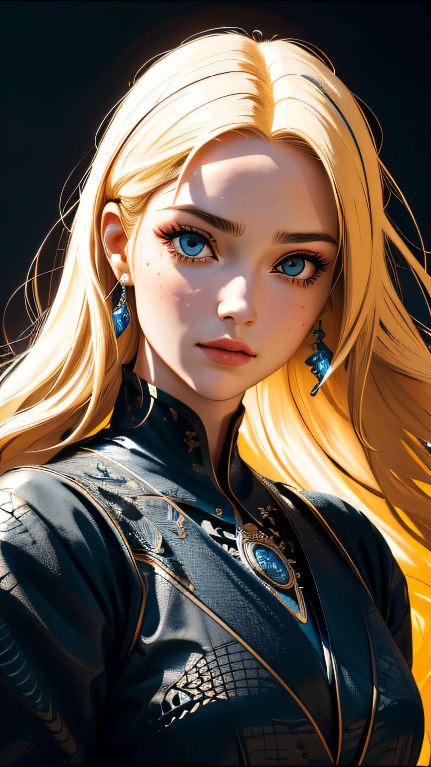 (Best Quality, masutepiece, Perfect face, Beautiful and aesthetic:1.2, Colorful, Dynamic Angle, highest detailed face)game of thrones, 20-year-old woman with dragon mother, Blonde, Dark theme, High contrast, 35 mm, Bokeh, 9:16, (Intricate details, hyperdetails:1.15), Detailed, Light through the hair (High contrast, Official art, ighly detailed, highest details),