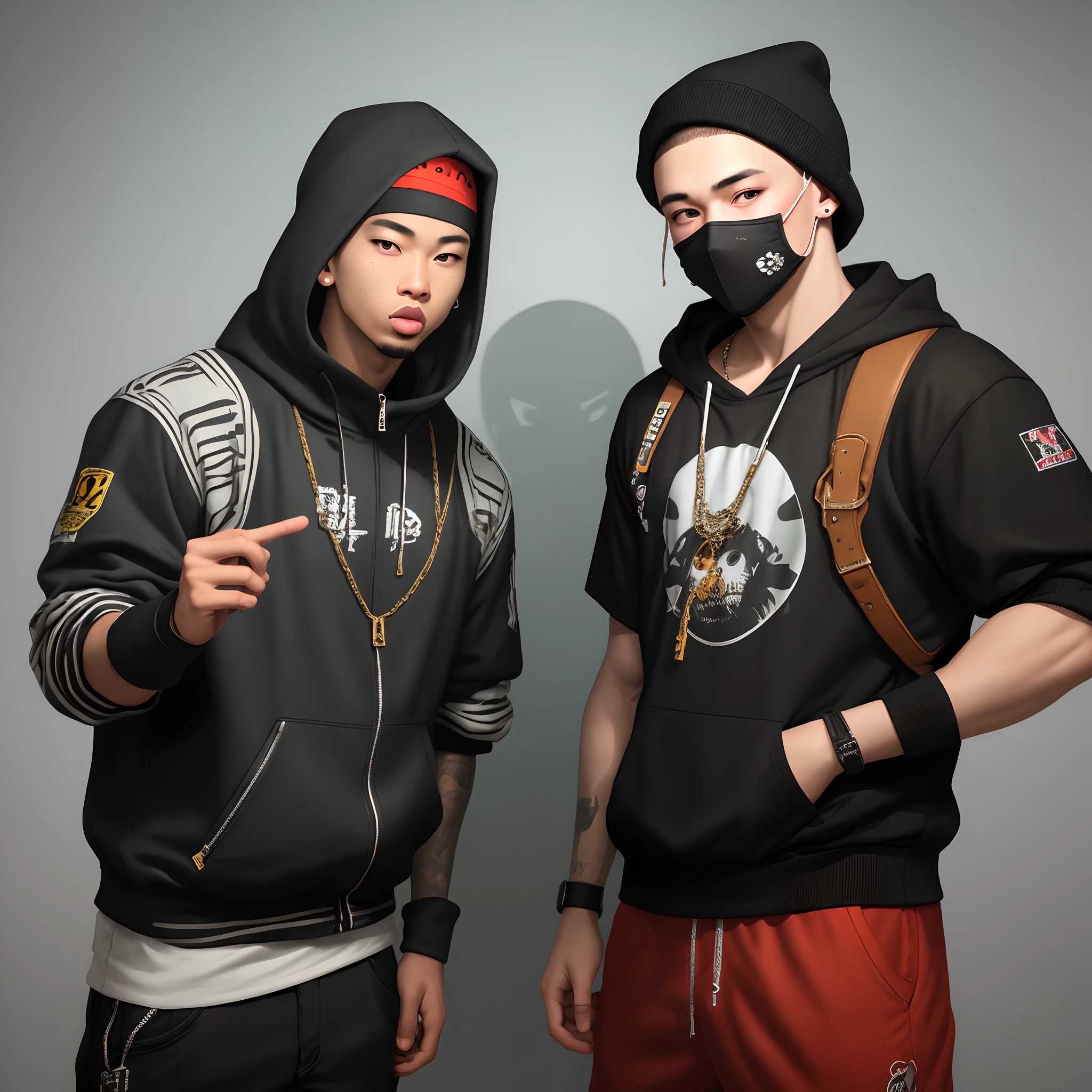 2 Guys Hip Hop Ninja