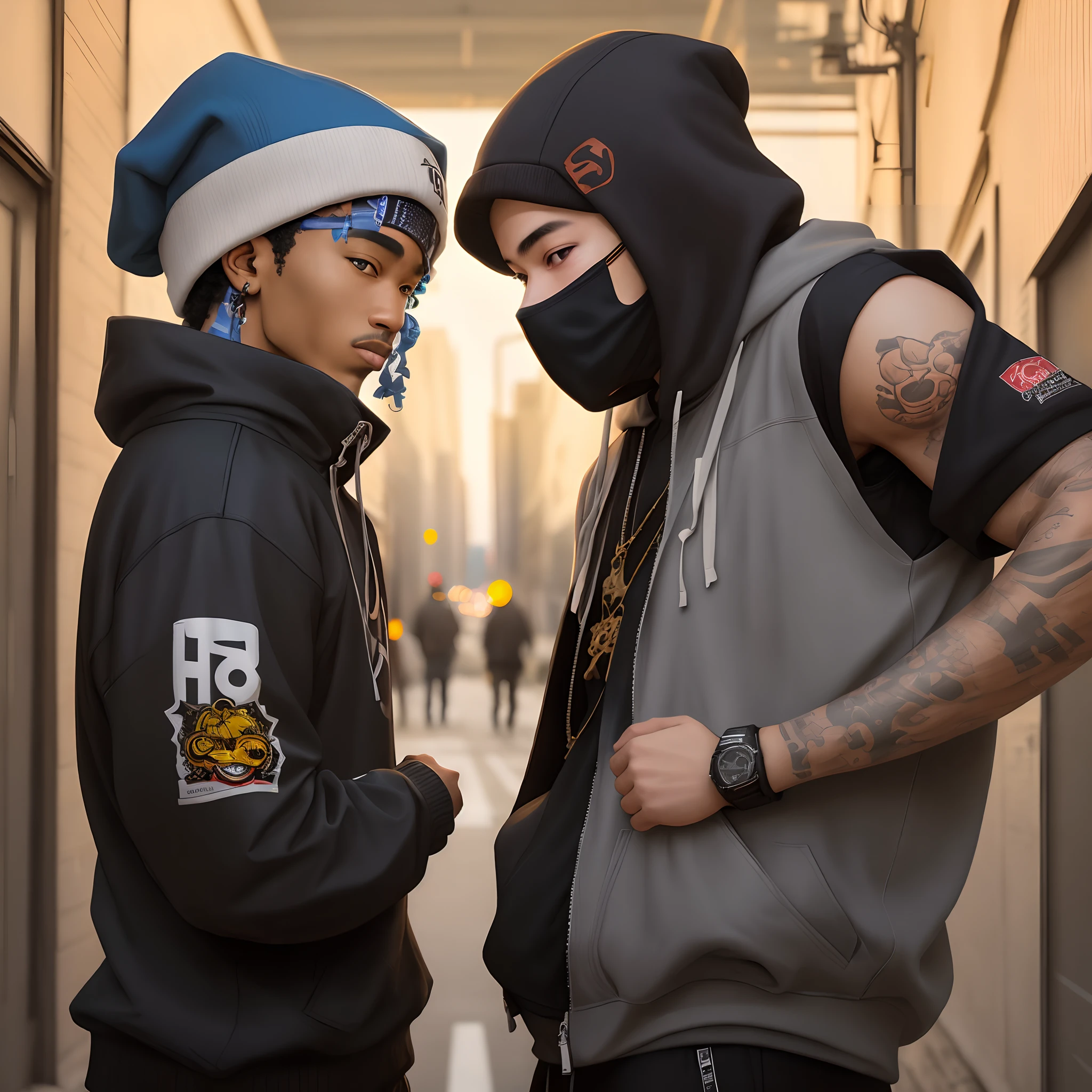 2 Guys Hip Hop Ninja