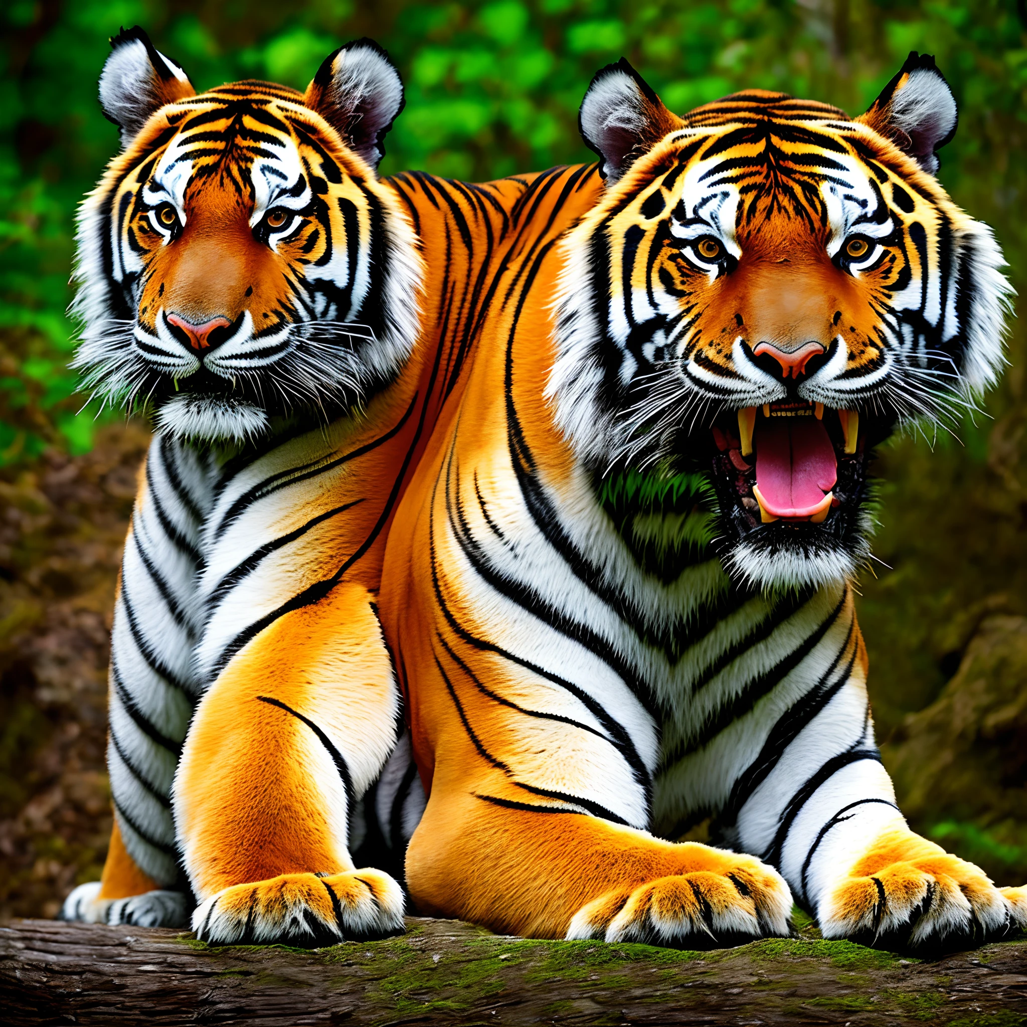 a tiger a cool
