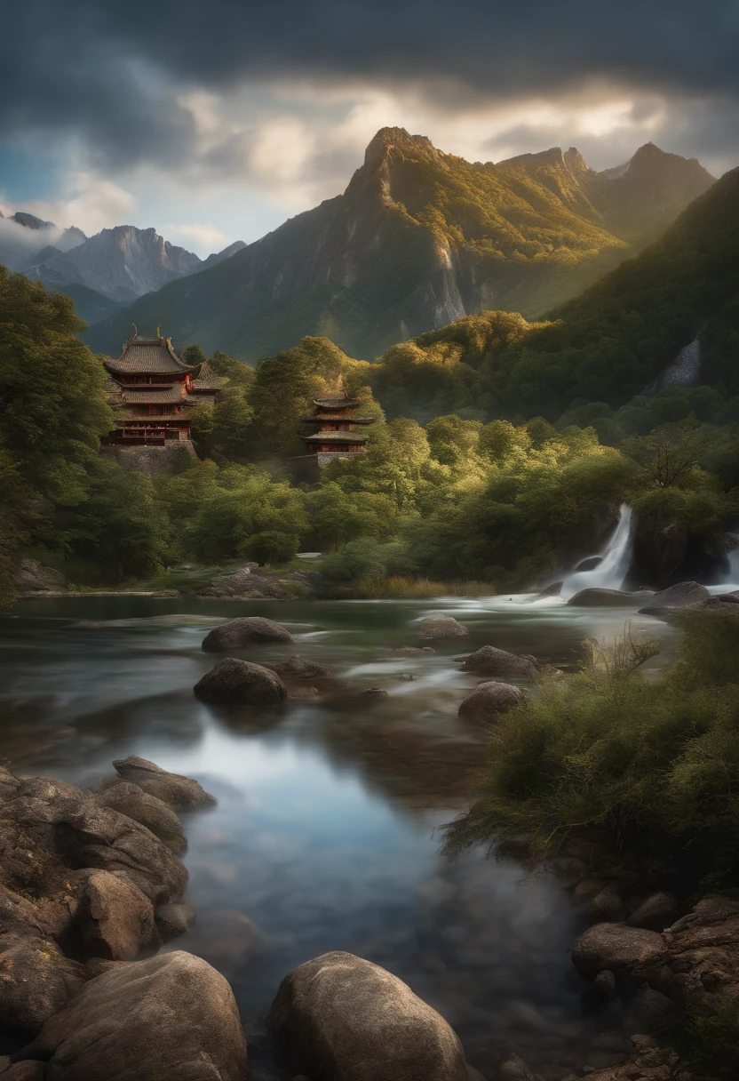 Best Quality, 超A high resolution, (Photorealistic:1.4), masutepiece, dragon、mont、borgar
