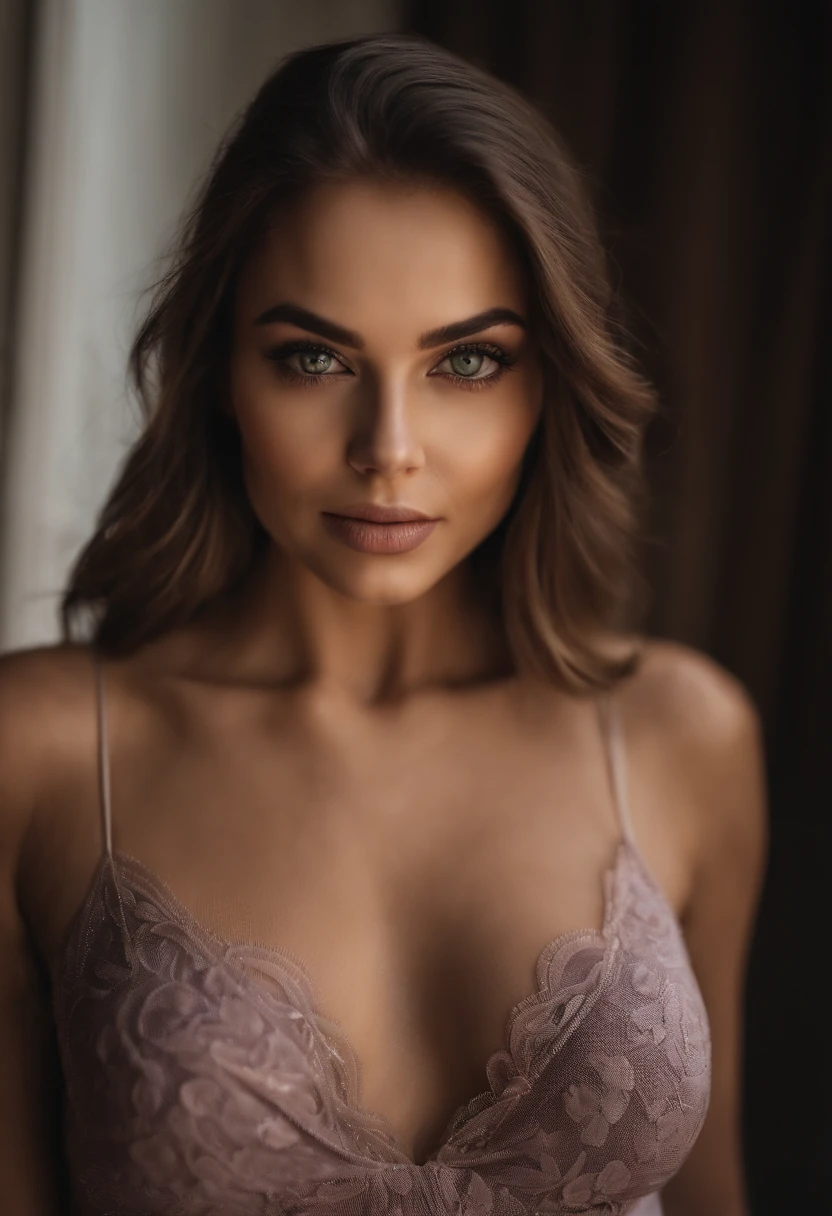 Femme arafed nue sexy vagin visible sans outien-gorge et un collier, fille sexy aux yeux verts, Portrait Sophie Mudd, cheveux bruns et grands yeux, Selfie d’une jeune femme, Yeux de chambre, Violet Myers, sans maquillage, maquillage naturel, Regarder directement la caméra, Visage avec Artgram, Maquillage subtil, Superbe photo du corps entier, Yeux verts perçants, Bel angle, pose attrayante, fille mignonne, sexy pose, Image du corps entier, corps entier, Prise de vue du corps entier, Porter une jupe grise et des bottes