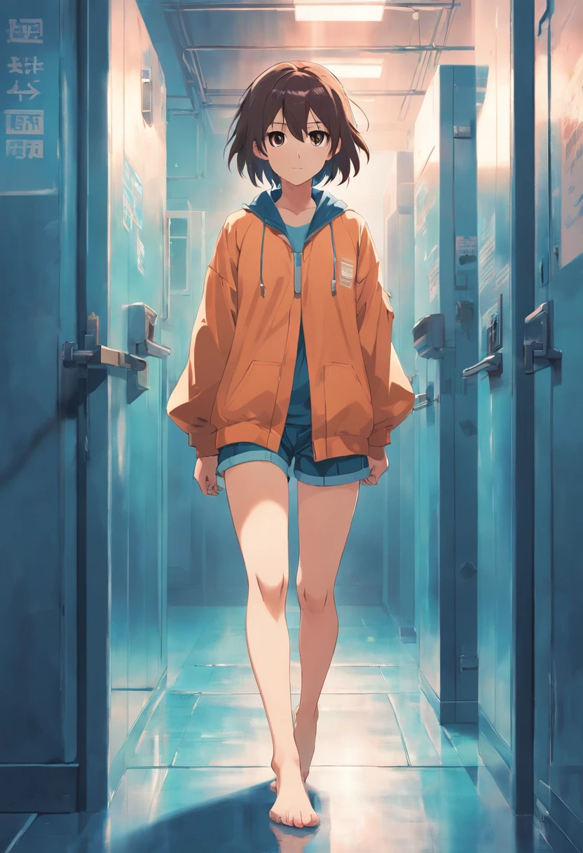 校服,imprisonment,Split legs,My whole body was wet