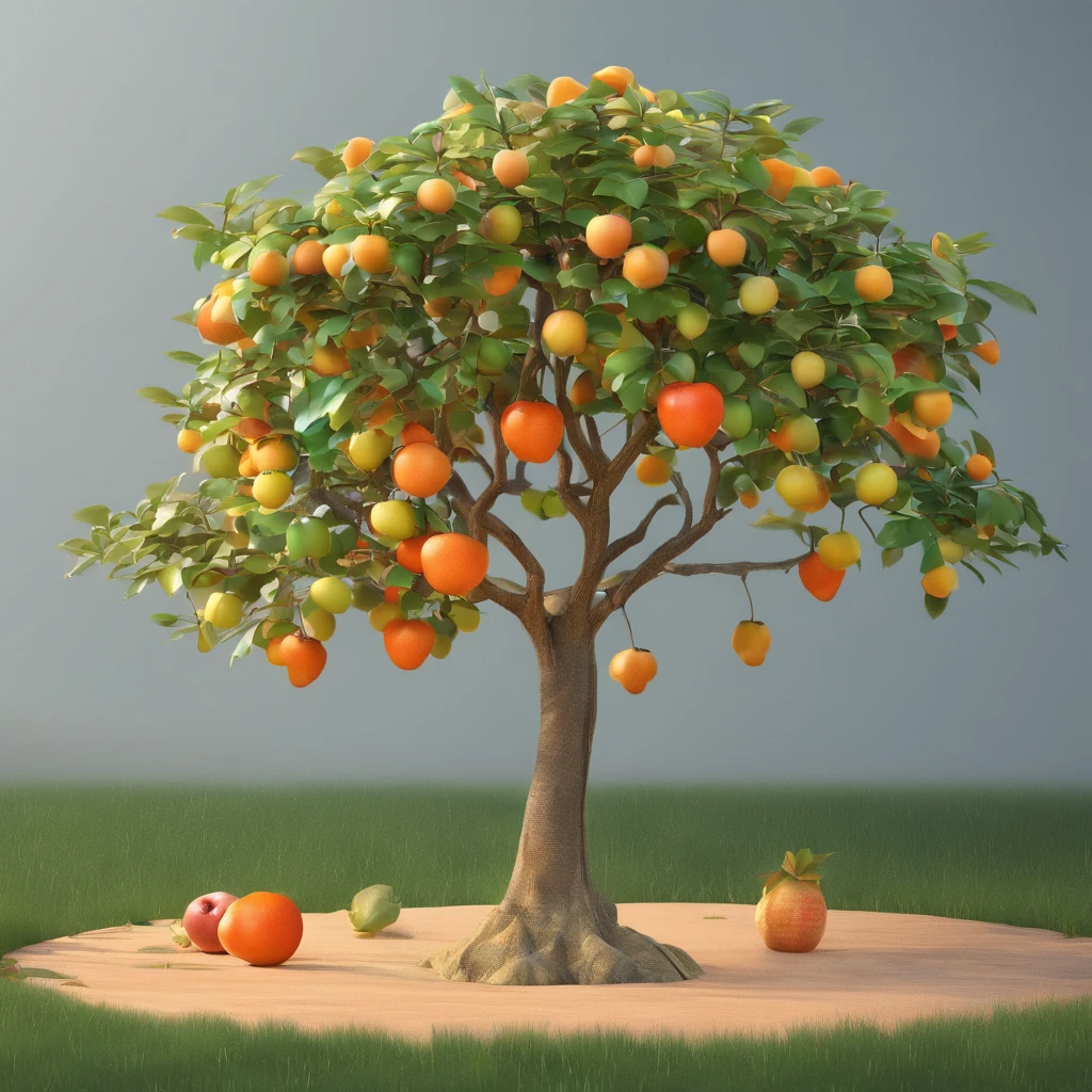 Fruit tree according to its species