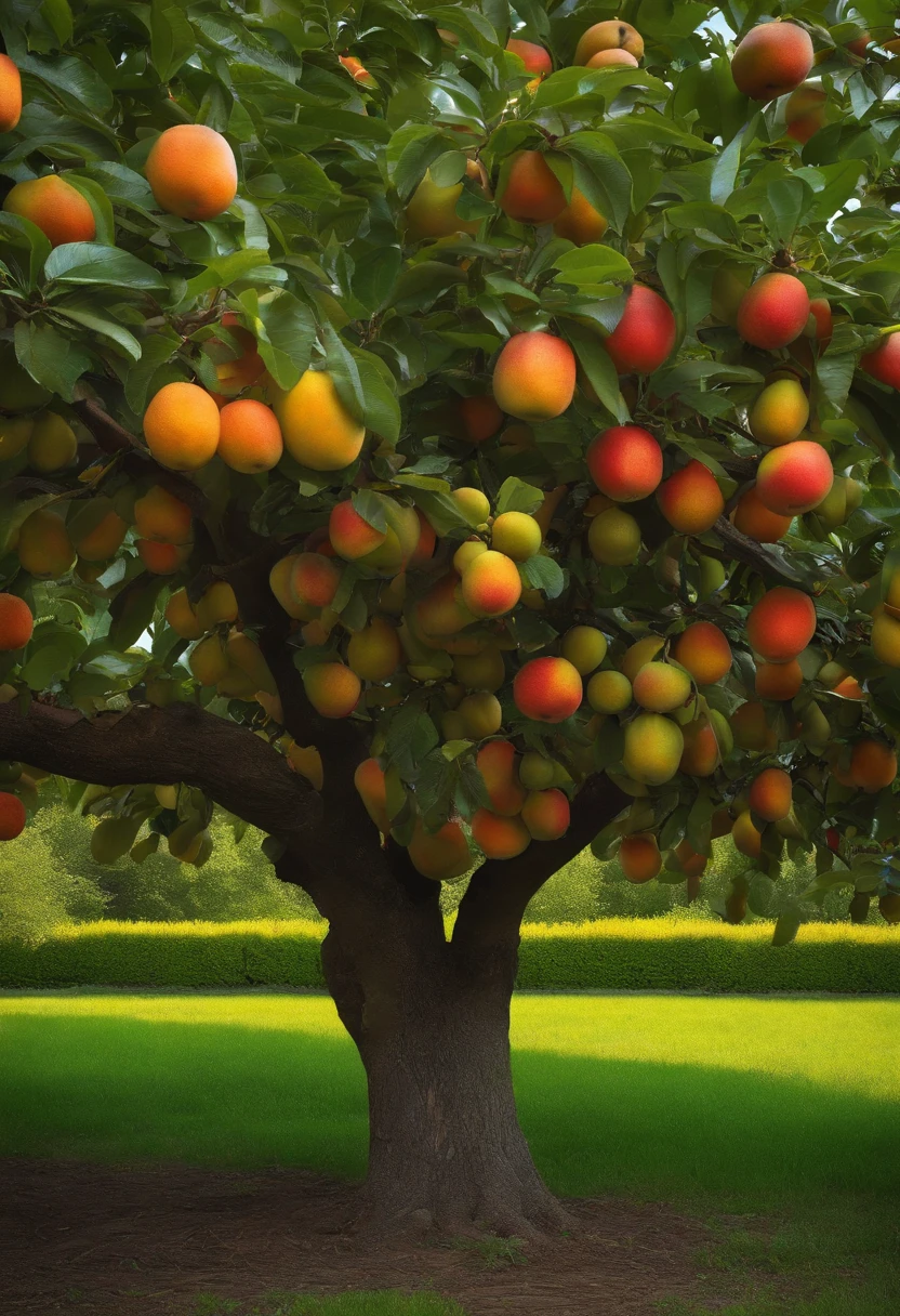 Fruit tree bearing fruit safe for its kind