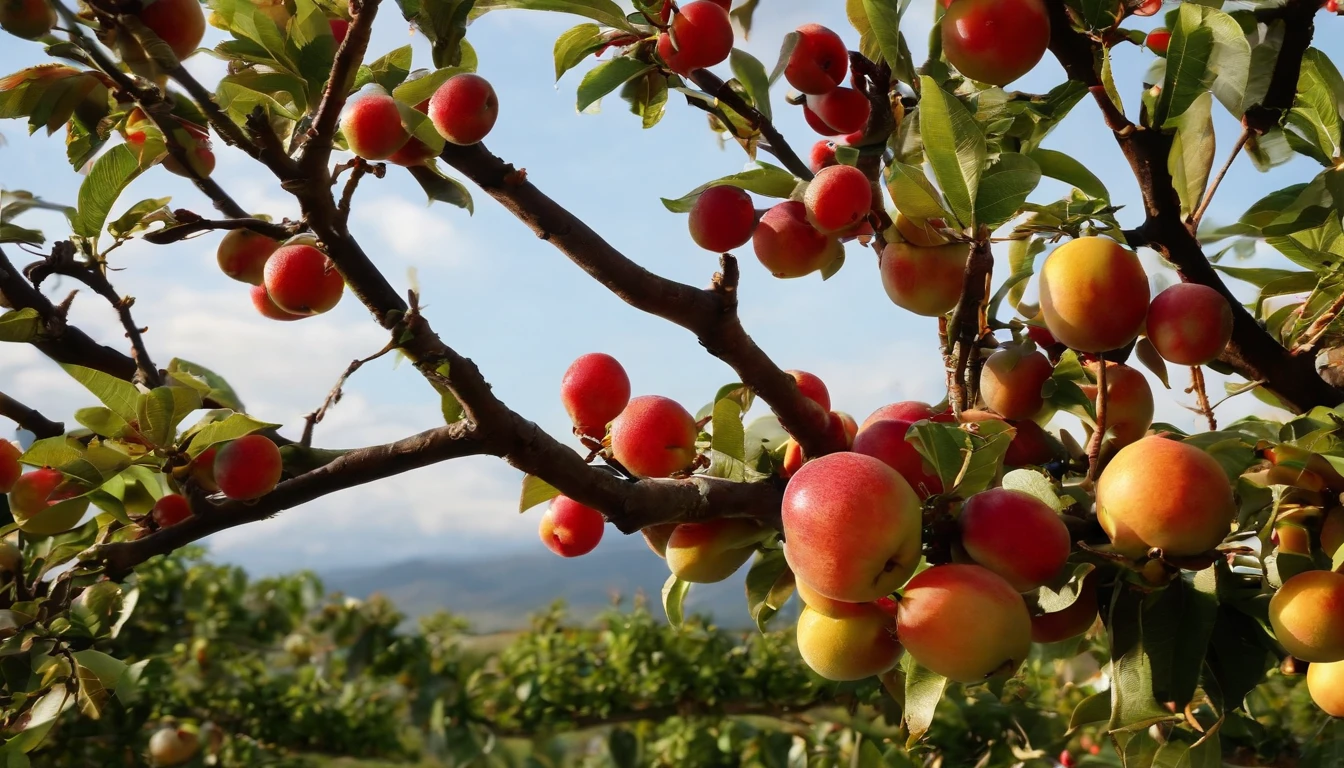Fruit tree bearing fruit