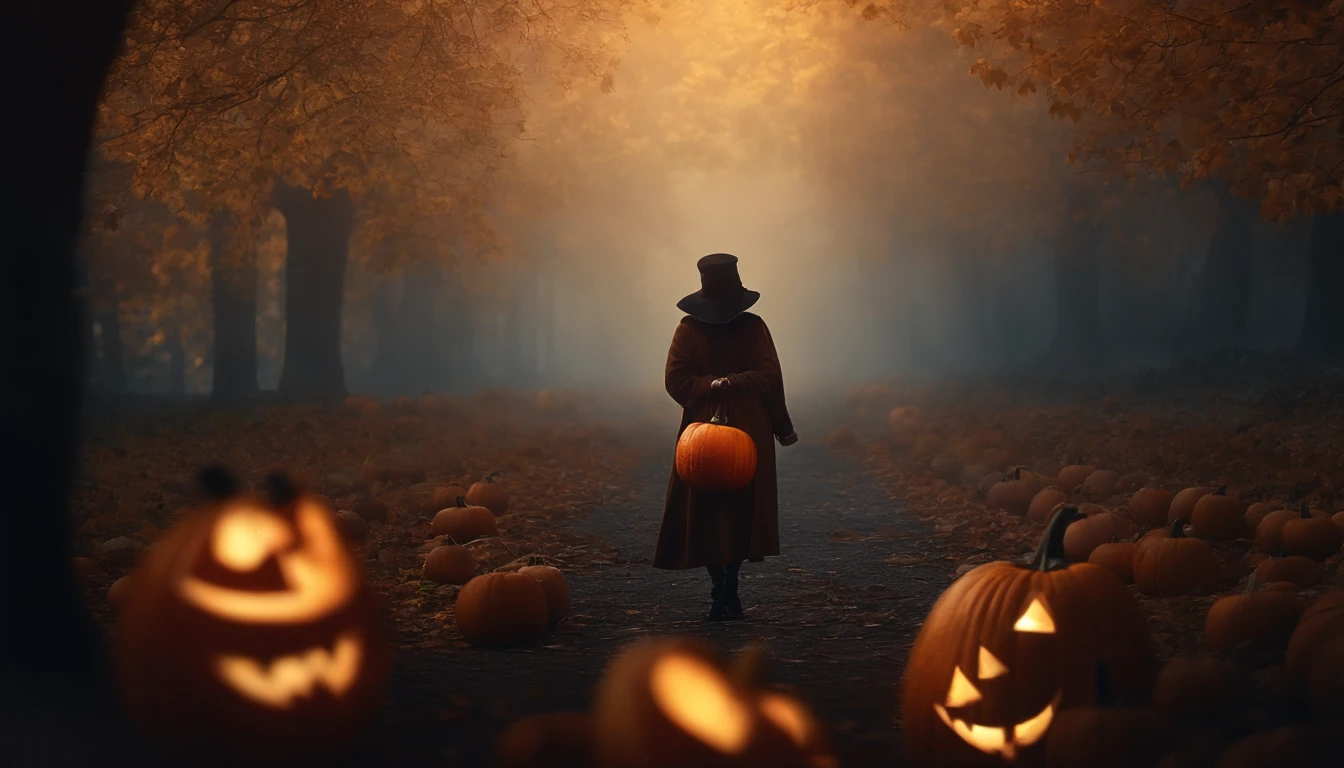 top-quality、masterpiece、background-image、Halloween、illustratio、simple
