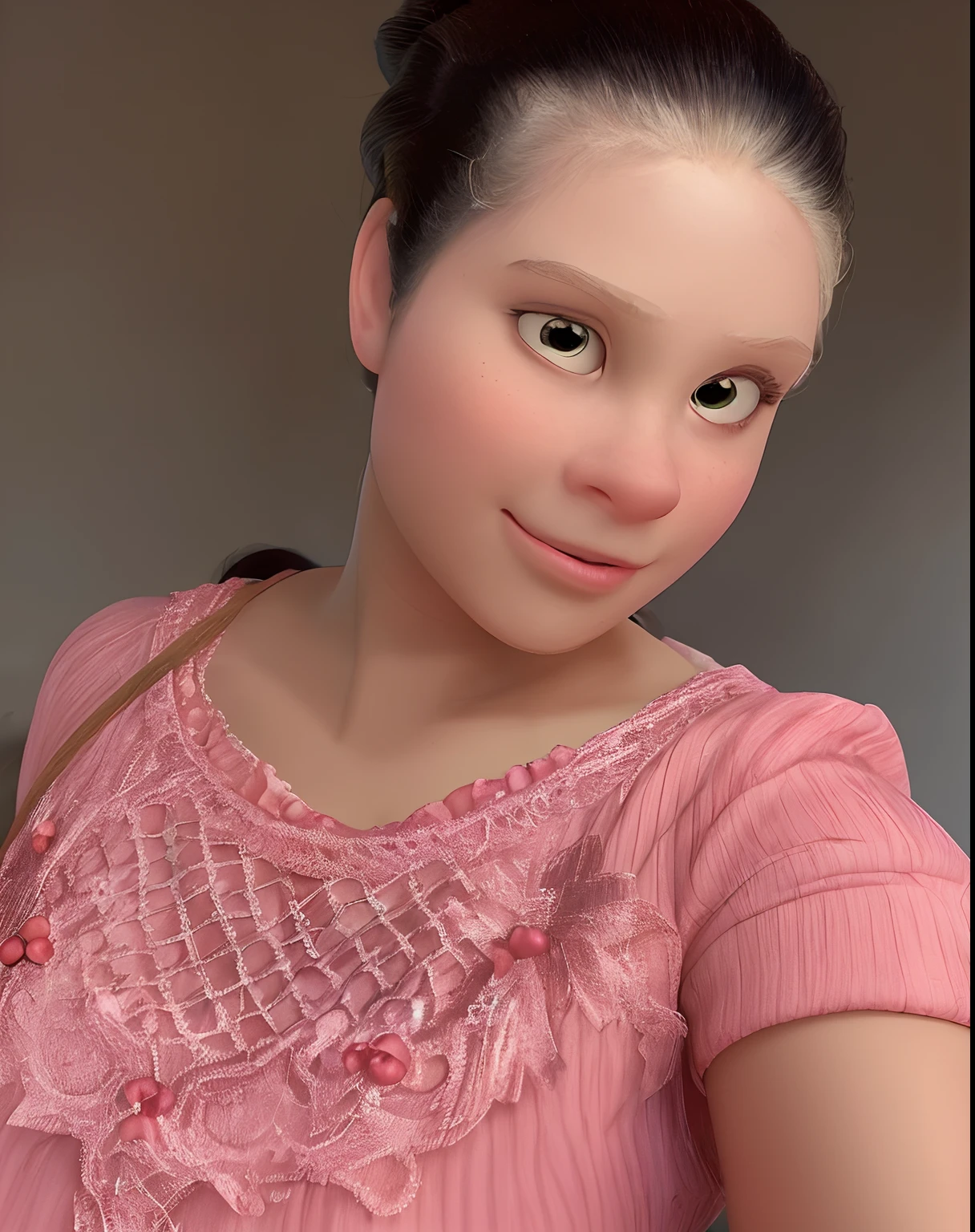 18 year old princess, in a Disney pixar model,
