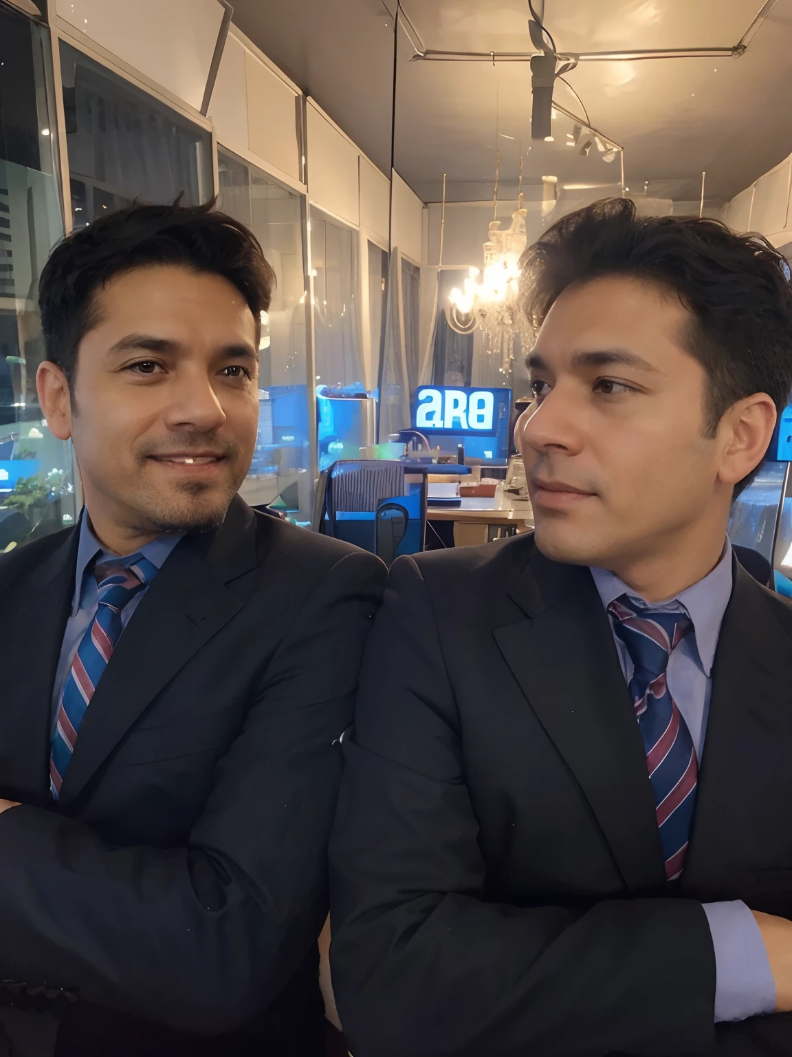 Me, at left, am 45 years old. Me, on the right, am 27 years old