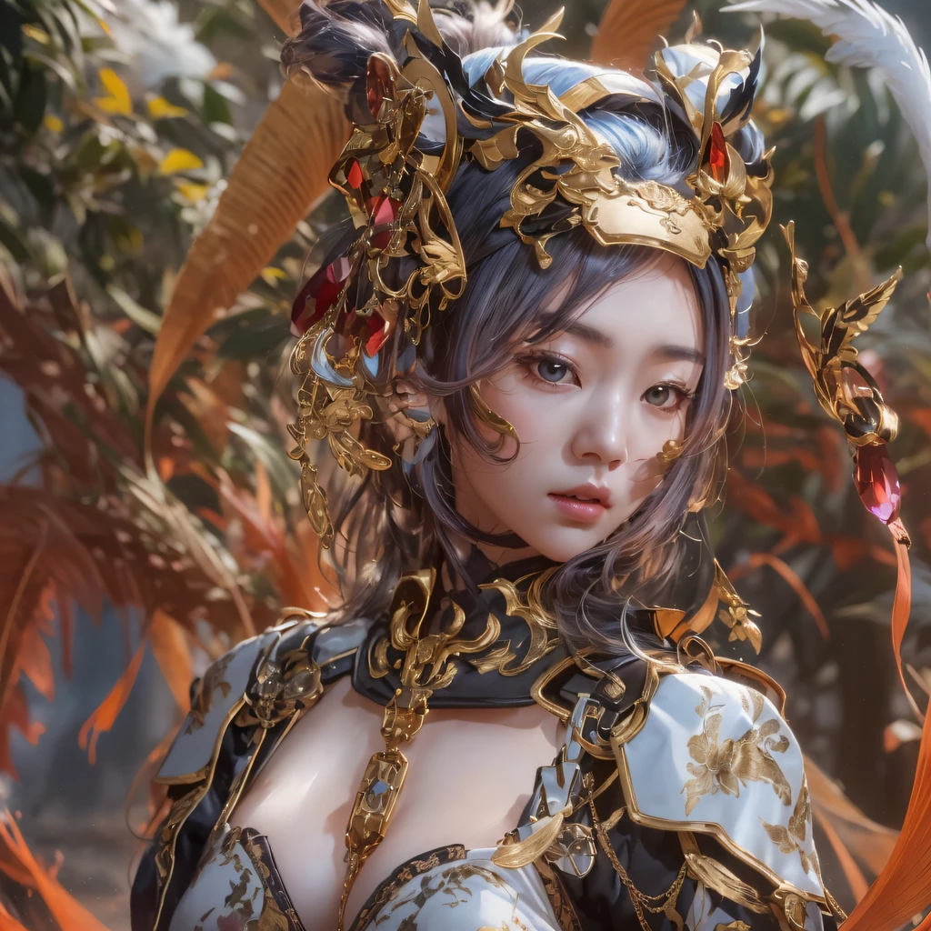 women, Asian, sexy, stop, head on, Front, stand, busty, OPPAI, big natural tits, 3/4 body, Medium shot, death, as if, ghost, skeleton, Bones. skull, fantasy, mythical, epic, bony armor, Final Fantasy
