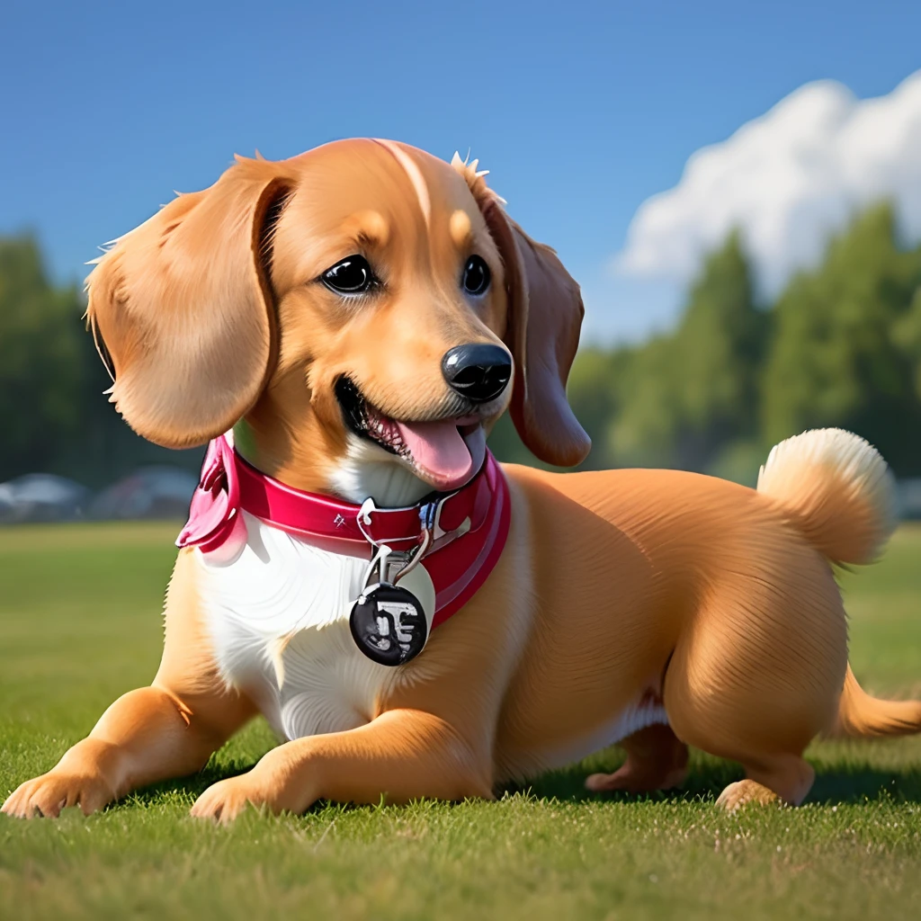 Wiener dog fat
