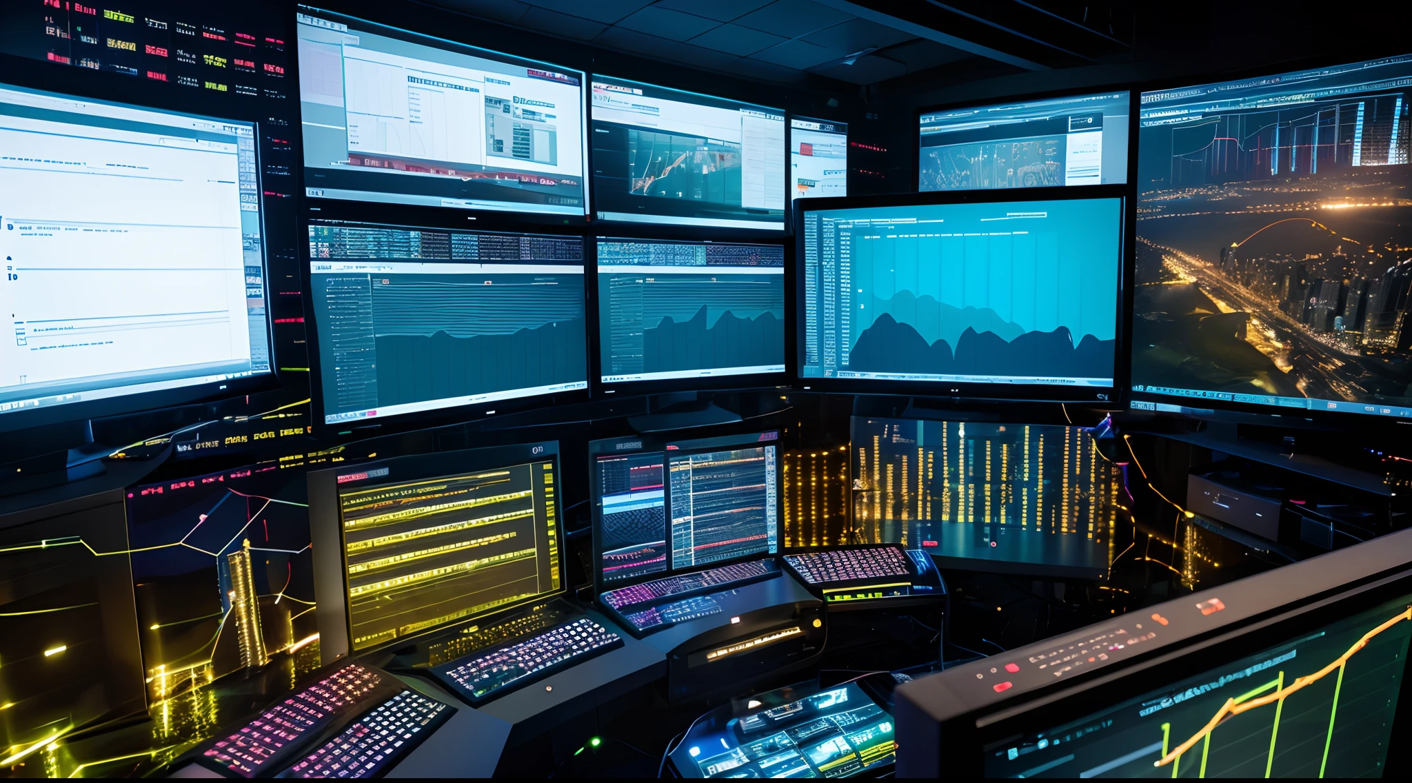 The execution of AIGC's data goldmine involves sophisticated data collection methods, powerful data processing algorithms, and state-of-the-art data storage infrastructure, ensuring the security, scalability, and efficiency of the data mining operations.8K,high definition resolution
