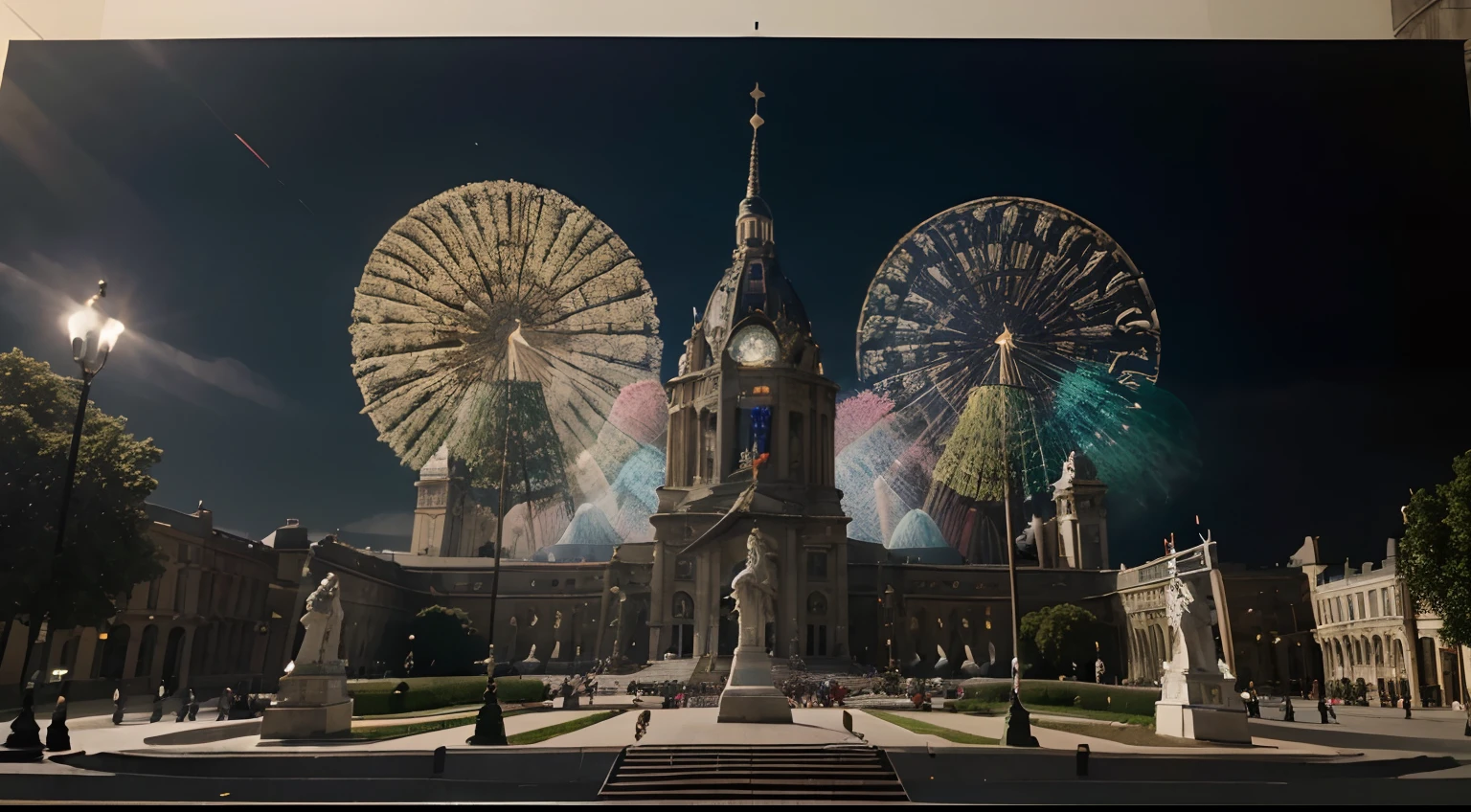 (best quality, highres, ultra-detailed), monument, historical scene, abolition of the army in 1948, peace, stability, country, peaceful atmosphere, unity, pride, symbolic representation, grandeur, detailed architectural design, meticulous craftsmanship, realistic portrayal, vibrant colors, realistic lighting, historical accuracy, significant moment, celebratory atmosphere, large crowd, joyful expressions, national heritage, sense of accomplishment, historical landmark