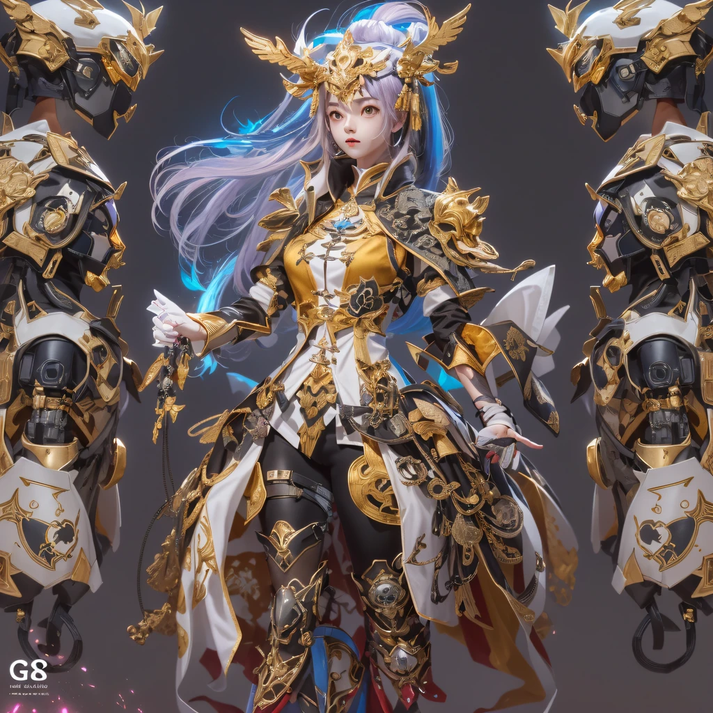 Light orange wind((Red and white mech girl))National wind circle,Flying nine-tailed fat skull flame ethereal toad star,Golden-black damask white rabbit fur bra,Fuchsia pink diamonds, Tulle burgundy diamond shin guard,CG ,Light orange full set of thick mechs,Giant,, Realistic secret girl rendering, detailed face of a asian girl, Reality in the secret world, Smooth CG art, Realistic. Cheng Yi, Realistic secret style, A lovely secret rendering, 8K portrait rendering, Render character art 8 K, Kawaii realistic portrait,Golden-black damask white rabbit fur bra,Fuchsia pink diamonds, Tulle burgundy diamond shin guard((ultra real detailed.mecha-girl)Mink cotton suit mech,Bright blue and white feathers gold silk shoulder pads,Shi Zhong Huhu female Taoist,Tailfire,Tattooed with,Genius ratio,Silicone texture,Short bright purple hair,3D modeling,4K,8K,16K smooth (Masterpiece, Top quality, Best quality, offcial art, Beauty and aesthetics: 1.2), Very detailed, Colorful, Most detailed, branches,mecha-girl, (Mards)mecha-girl(canyons), (Linen future mech girl), Angry fighting stance, looking at the ground, Batik linen bandana, Crane pattern long sleeve garment,Mecha Maiden Canyon(Abstract propylene splash:1.2), Dark clouds lightning background,Sprinkle with golden mech girl powder(realisticlying:1.4),Black color hair,Flour fluttering,rainbow background, A high resolution, the detail, RAW photogr, Sharp Re, Nikon D850 Film Stock Photo by Jefferies Lee 4 Kodak Portra 400 Camera F1.6 shots, Rich colors, ultra-realistic vivid textures, Dramatic lighting, Unreal Engine Art Station Trend, cinestir 800,Flowing black hair,(((Red and white mech girl))),Front view,Pure transparency,Wear boxing gloves,Ice is permeable to gas,Film light and shadow,Panorama ultra-wide angle,extremely happy,The texture of the real person is delicate,Strong visual impact,Hyper-detailing,Dream girl,Refined face,prettyeyes,high saturated,Wear reflective sunglasses with a thick gold thread,crystal-clear,Good interpersonal skills