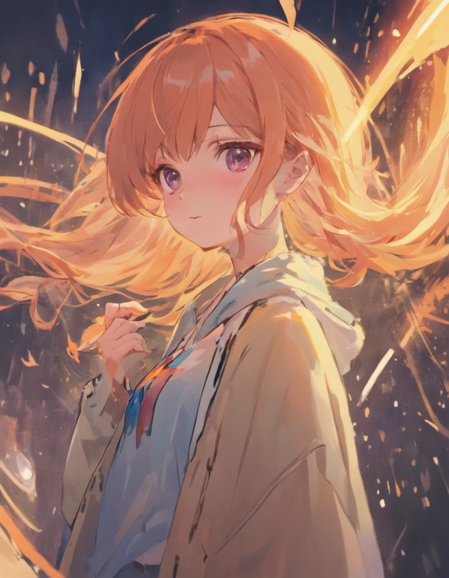 Anime - Imagem de estilo de uma mulher com longos cabelos vermelhos e olhos azuis, Ilya Kuvshinov com cabelo longo, arte de anime digital detalhada, Digital anime illustration, Arte Zerochan, arte de anime digital, Matou Kitagawa Fanart, Menina anime com cabelo longo, visual anime de uma menina bonito, arte detalhada do personagem de anime, menina anime retrato, tou
