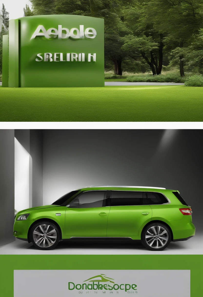 Create a logo for an automotive car wash service called "Serra Green Car Wash". The logo should convey a sense of nature, Cleanliness & Efficiency. Use elementos que sugiram uma paisagem de serra, tonalidades de verde e elementos automotivos (como um carro sendo lavado, water, soap bubbles, etc.). O design deve ser moderno e atraente, Balancing the idea of cleanliness and connecting with nature. As cores predominantes devem ser tons de verde, e o texto "Serra Green Car Wash" It should be prominent and easily readable. Feel free to explore diverse shapes and styles, Striving for a design that conveys trust and professionalism, but also a friendly and eco-friendly approach.