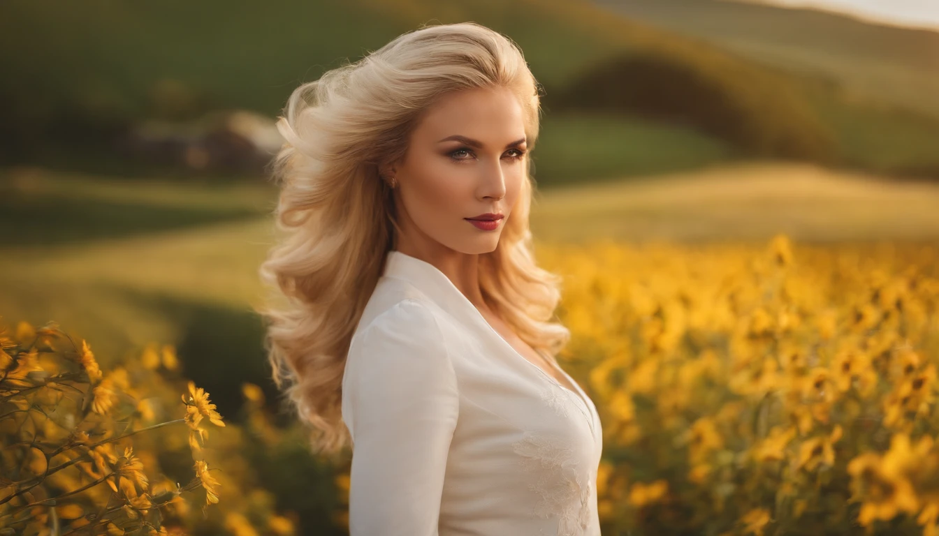 Blonde with