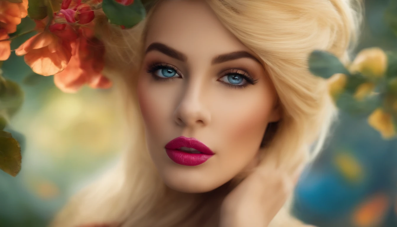 Blonde with