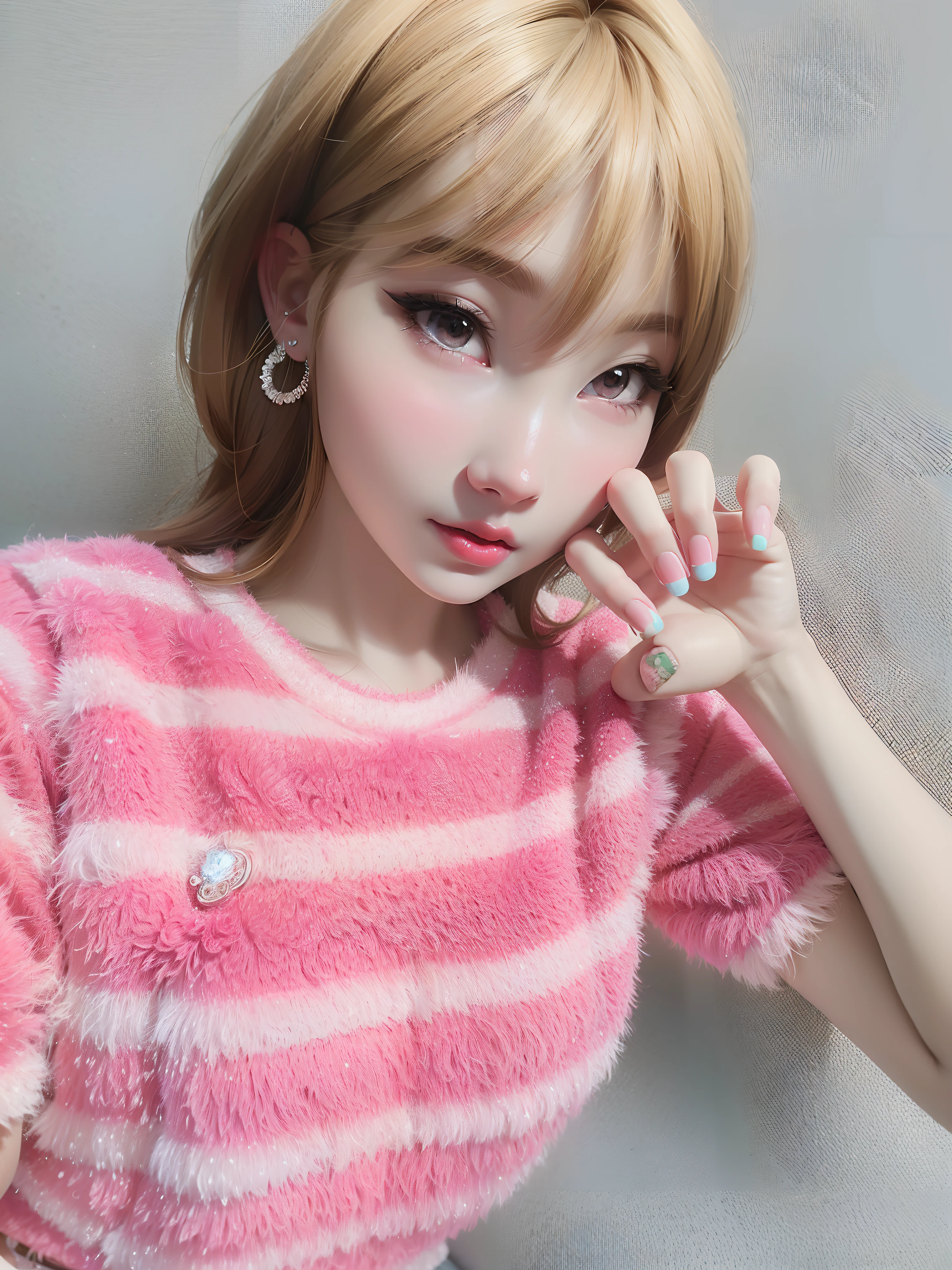masterpiece, best quality, 1girl, clean anime outlines, (detailed anime face 1.4), (detailed finger 0.9), (red lip color), extremely cute anime girl face, cute natural anime face, portrait of cute anime girl, detailed anime soft face, cute anime girl portrait, close up of a young anime girl, realistic young anime girl, (detalid anime dress 0.6), portrait of anime girl, detailed portrait of anime girl, anime style drawing,