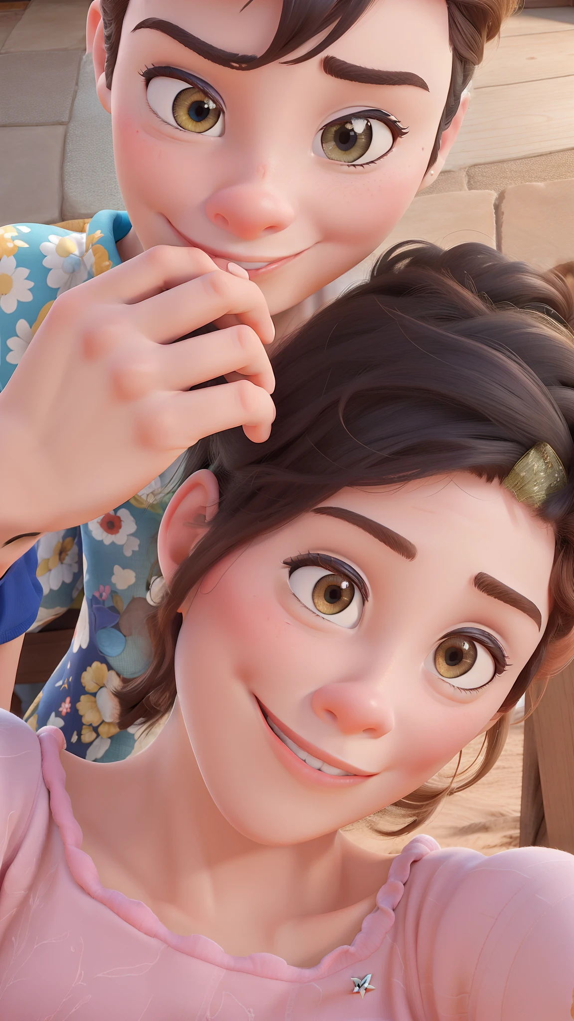 obra-prima, melhor qualidade, um casal apaixonado, Estilo Disney Pixar