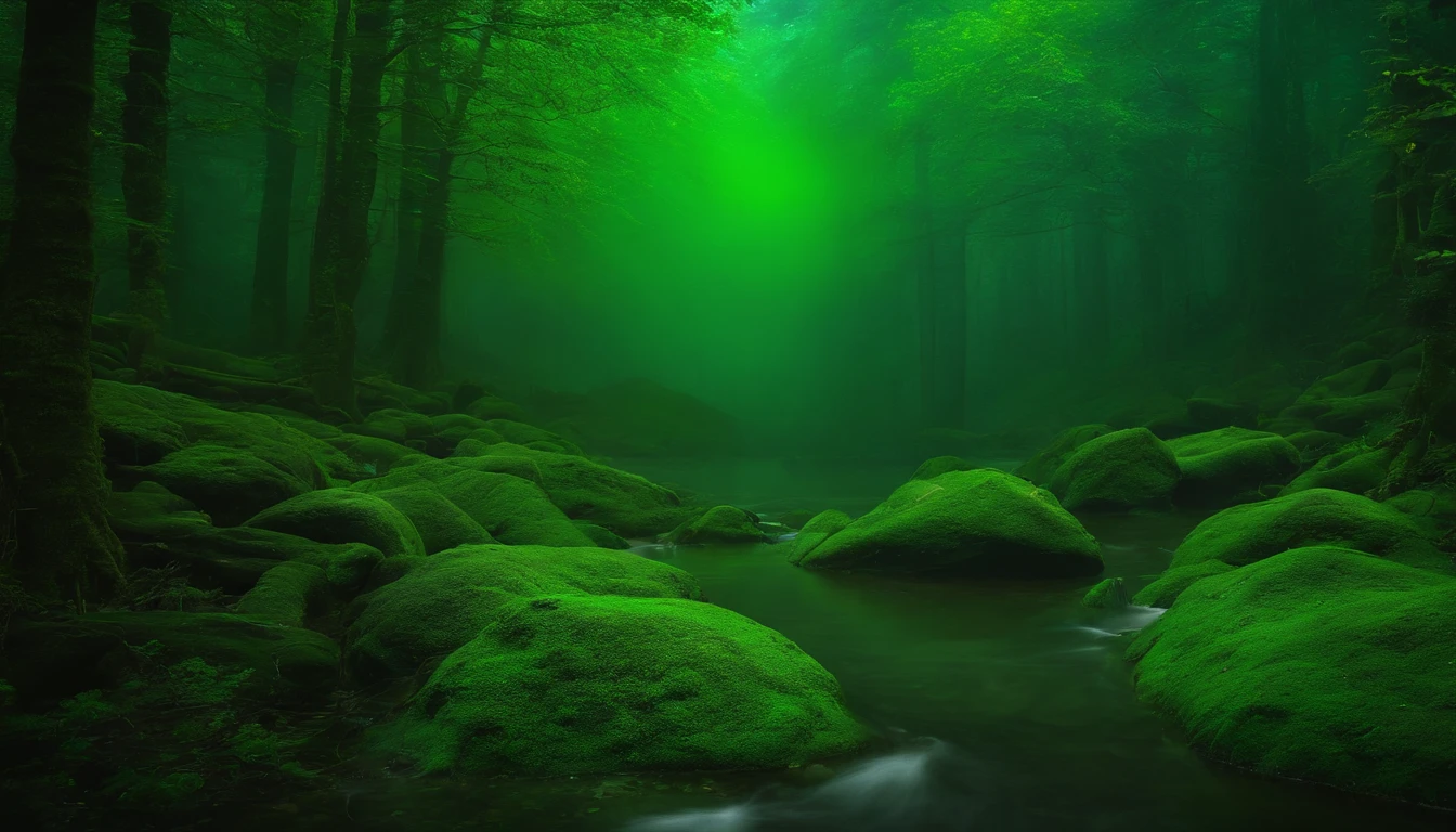 Green, Environmentally friendly text