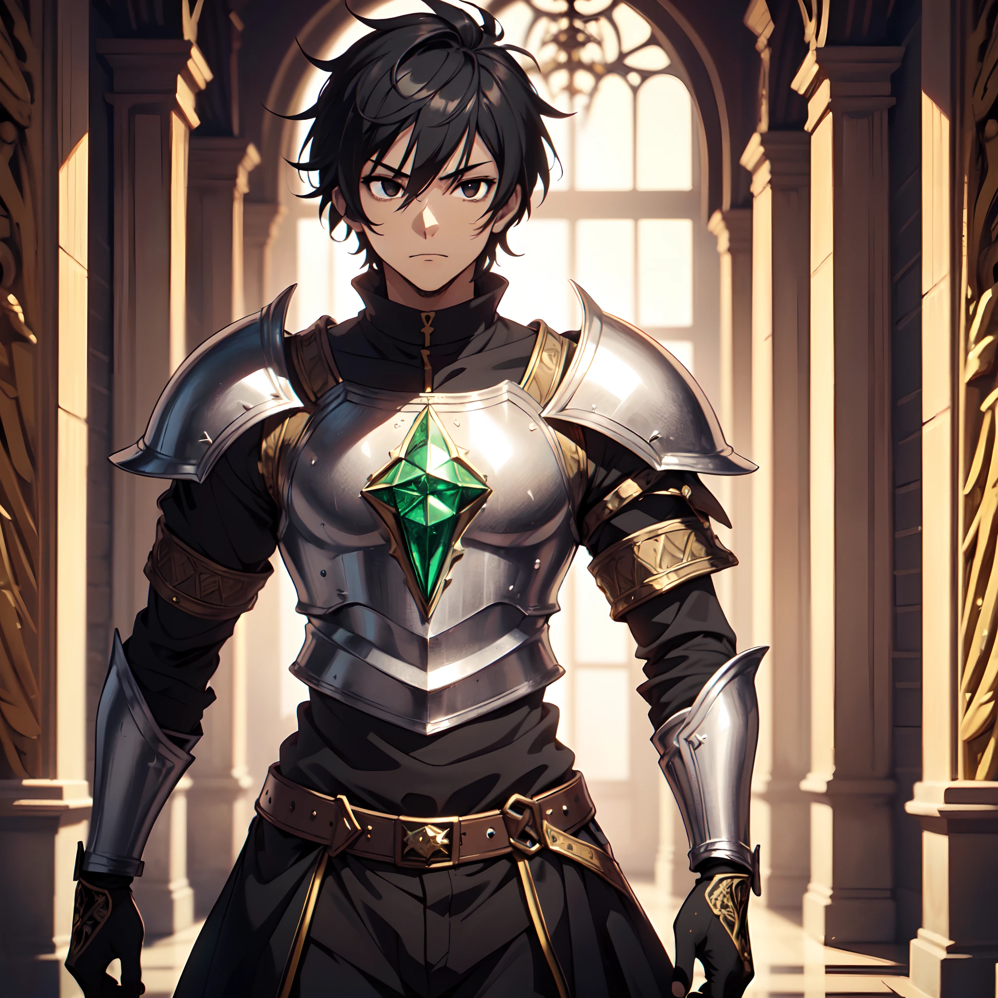 128K Ultra High Definition,
128K Ultra High Quality,
128K Ultra High Resolution,
Best Definition,
Best Quality,
Best Resolution,
Perfectly Detailed,
Perfectly Designed,
Extremely Detailed,
Extremely Designed,
Hyper Detailed,
Hyper Definition,
Hyper Quality,
Hyper Resolution,
Masterpiece,
(((Anime))),
Body Shot,
(((Boy))),
Handsome,
Muscular Body,
(((Black Short Hair))),
(((Black Eyes))),
(((Hyper Detailed & Perfectly Designed With Ultra High Quality Emerald Warlord Armor))),
(((Inside Of Medieval Royal Palace Background Scenery))),