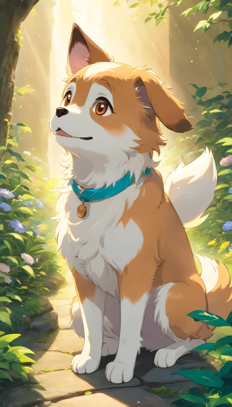 (最高品質,10,10,high-res,master-piece:1.2),Ultra - Details,(Realism,Photographer,Photographer:1.37),It's beautiful.,Fine Eyes,Detailed Lips,Very detailed,It's beautiful.,Naughty dog in the garden,Brighter lighting,Brighter lighting,Magic Light,cute 3d rendering,Beautiful artwork,bright lights,Amazingly bright light,Beautiful digital art,Lovely digital art,Cute Dog,Indiscriminate dog,Charming glare,Engaging Digital Art,Beautiful and shiny creatures,Cute strange dog,Magic scene of paws marking up the sides.